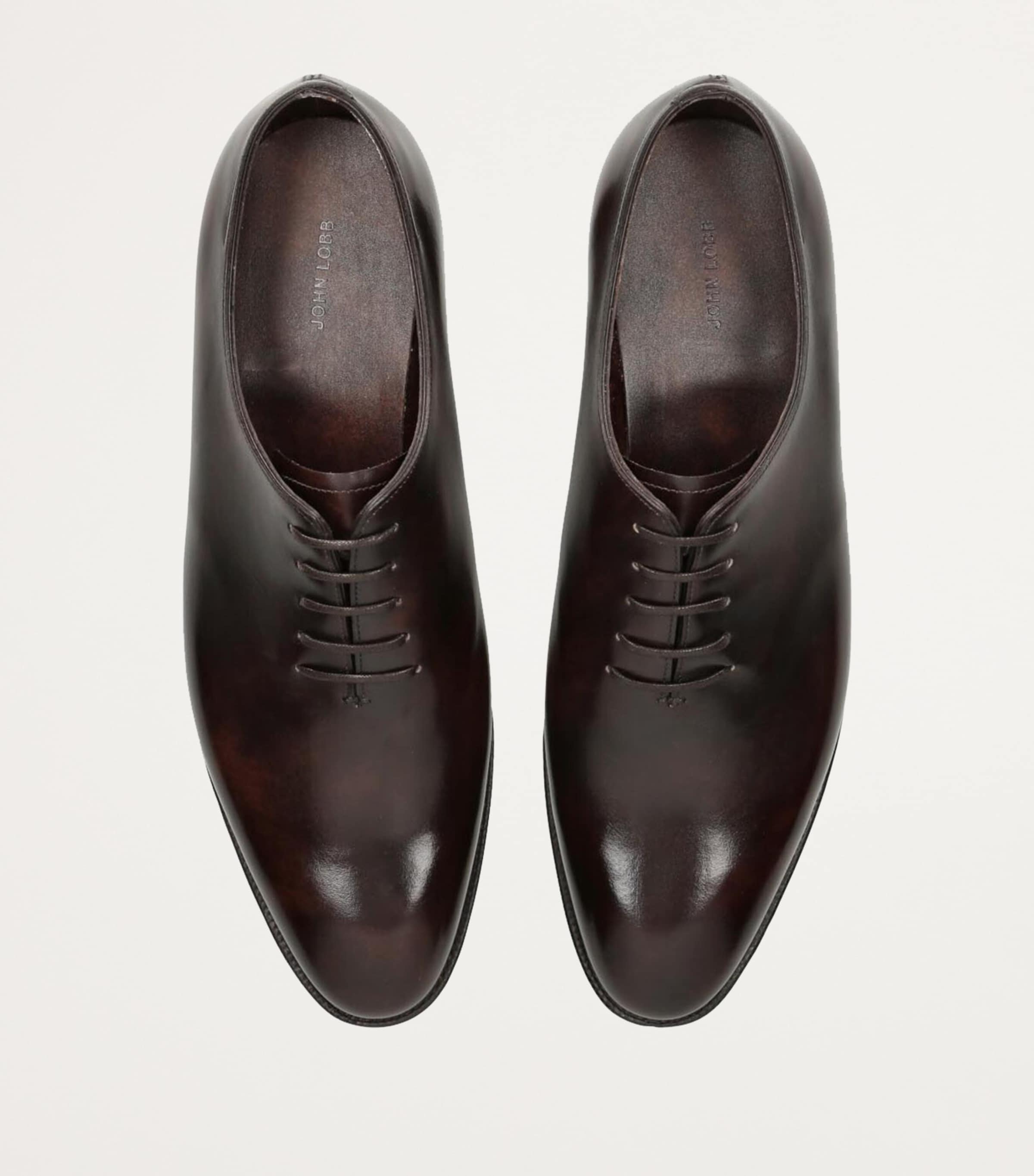 Leather Marldon Loafers DARK BROWN Image 4