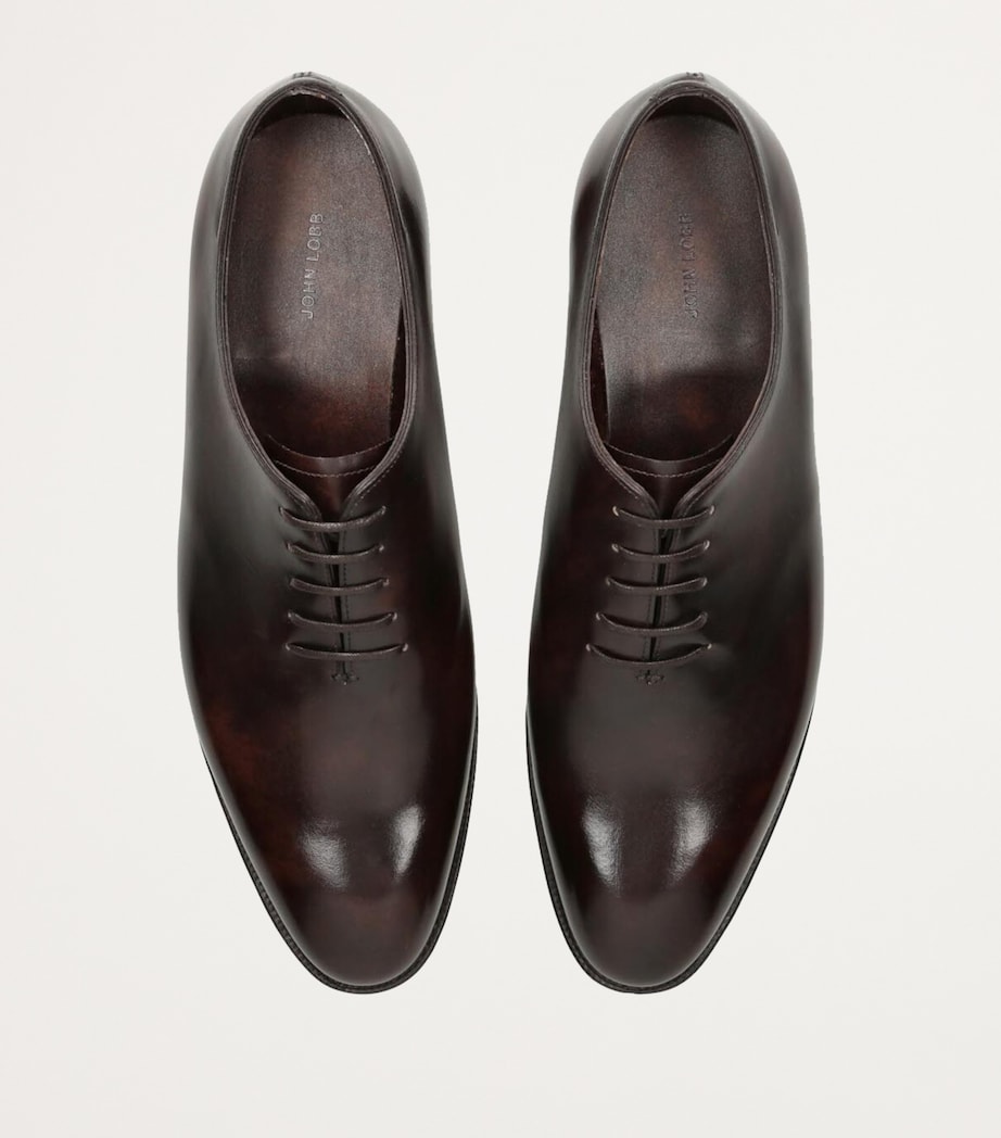 Leather Marldon Loafers DARK BROWN Image 4