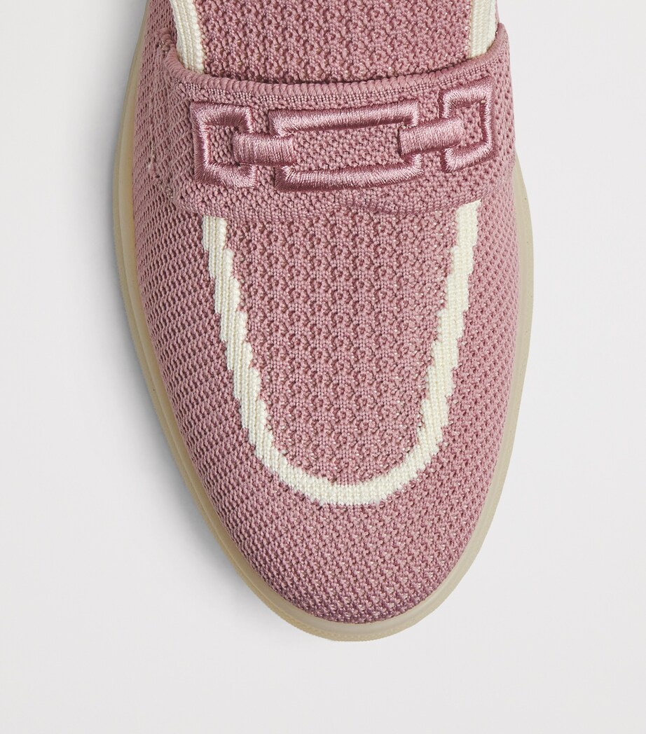 Knit Moccasins ANTICO, PANNA Image 5