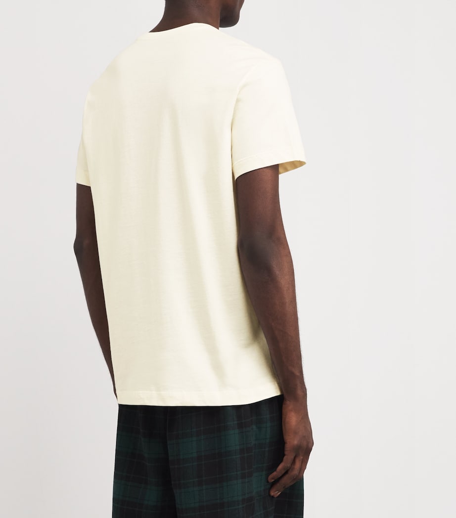 Cotton T-Shirt ECRU Image 4