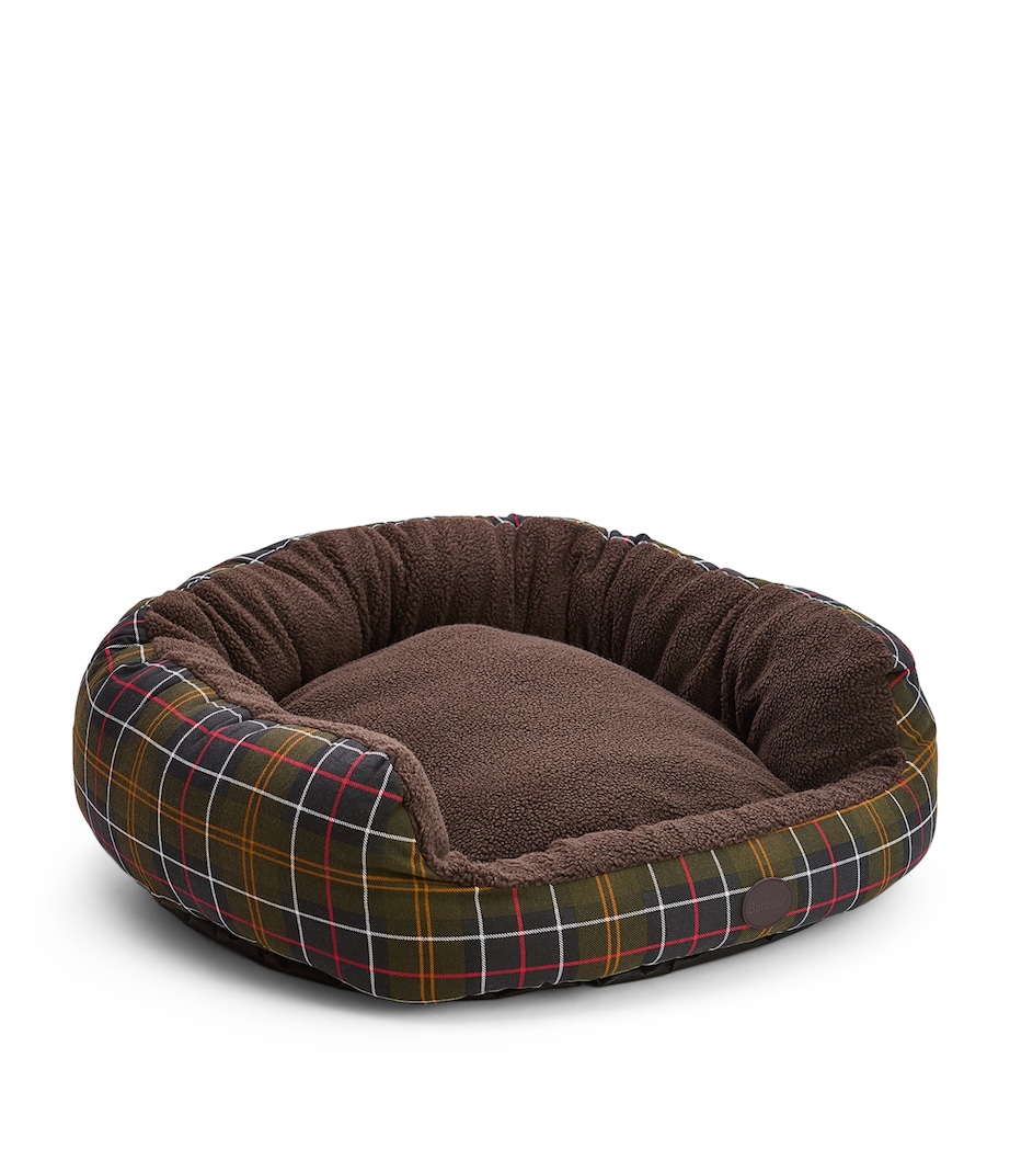 Large Tartan Snuggle Dog Bed CLASSIC TARTAN Image 3
