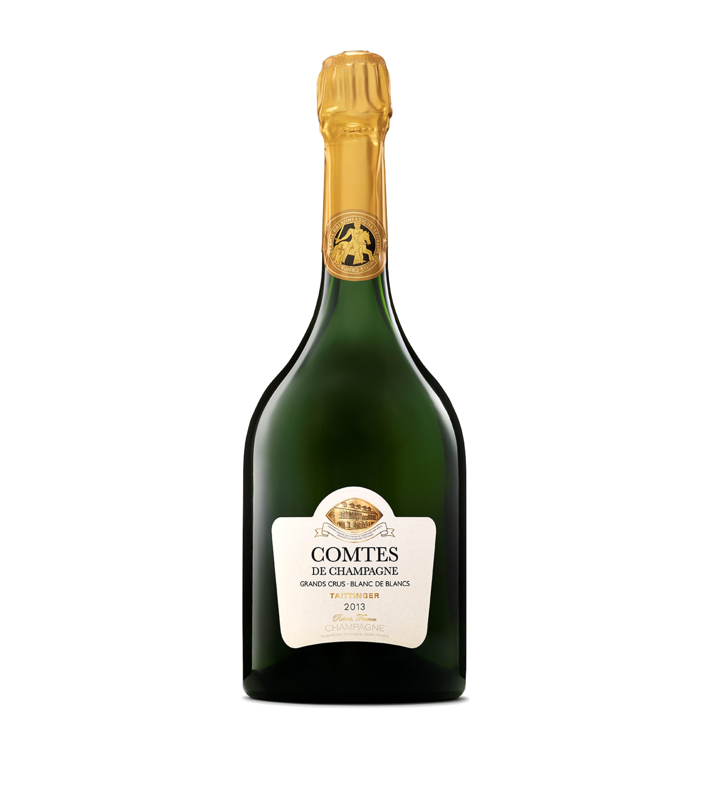 Taittinger Comtes de Champagne Blanc de Blancs Brut 2013 (75cl) - Champagne, France | Gifts | Gifts for Foodies | Wine & Spirits | Champagne