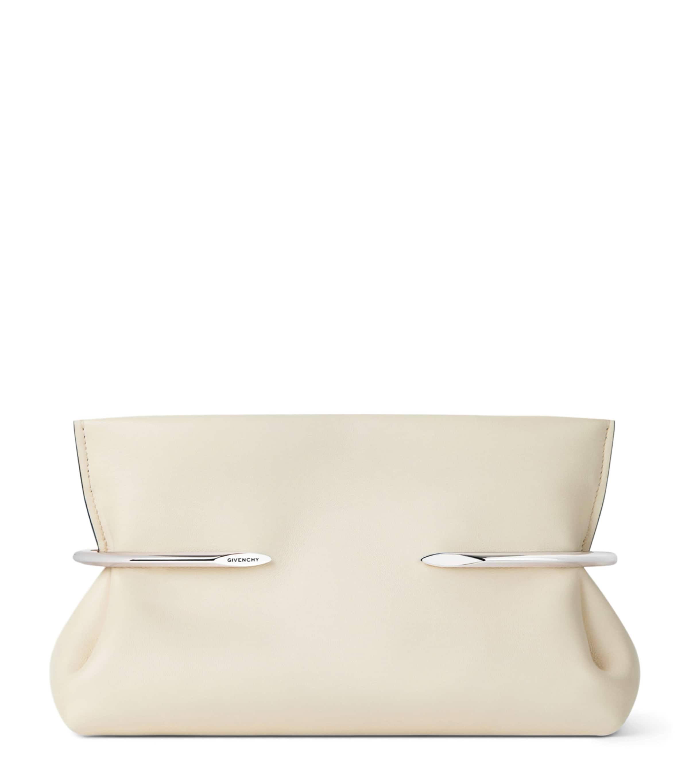 Givenchy Small Leather Soft Pinch Clutch Image 1