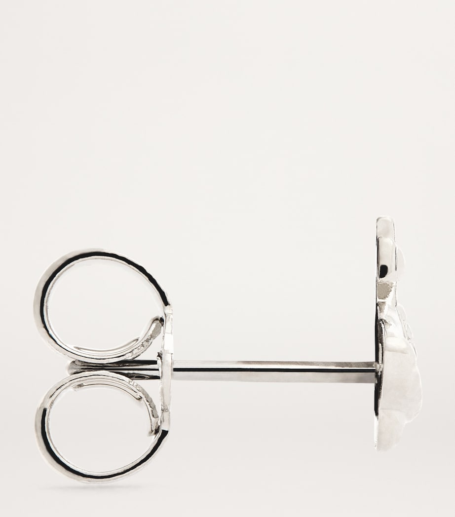 Farah Stud Earrings SS22-PLATINUM Image 4