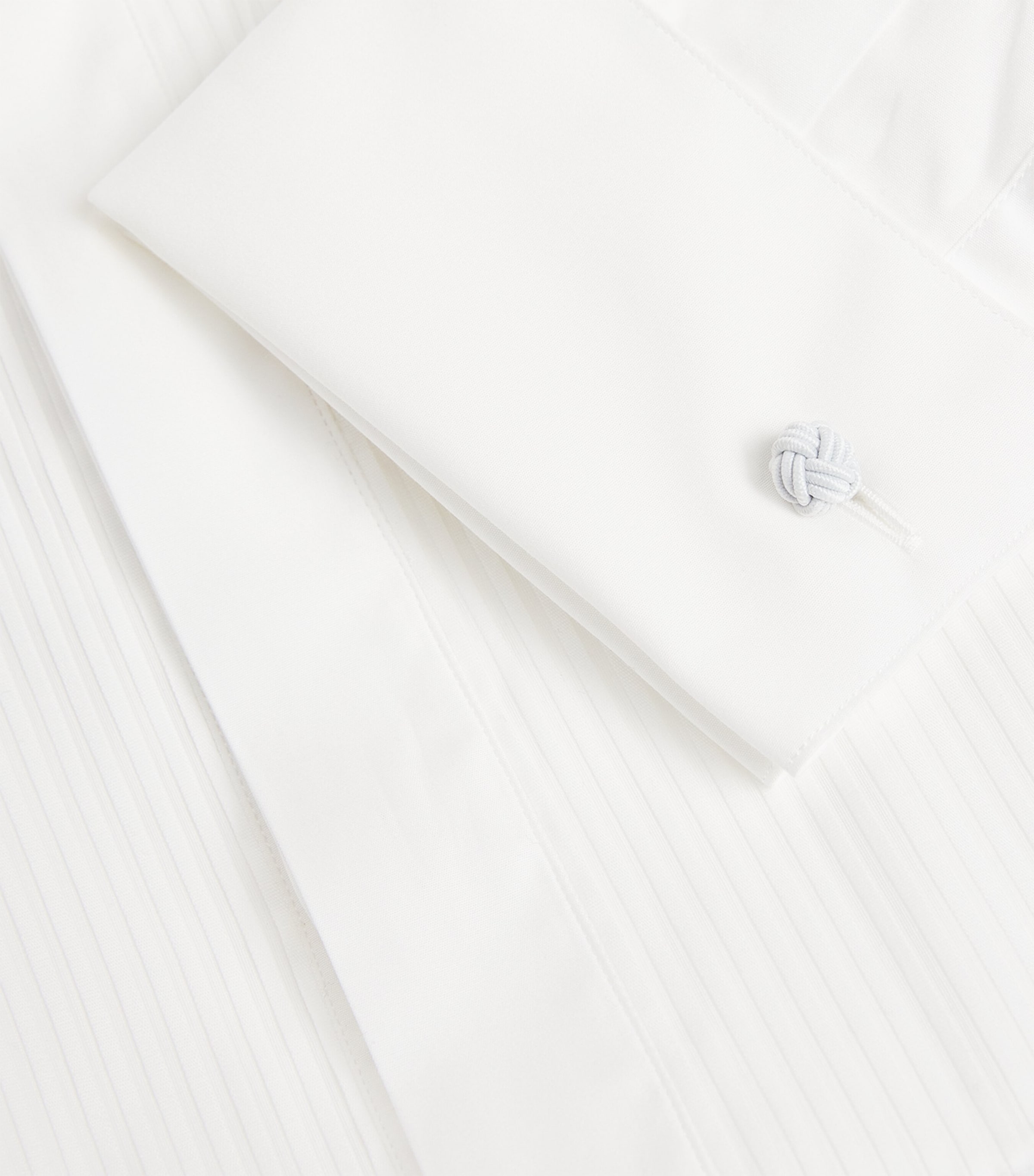 Cotton Hidden-Button Shirt 80 WHITE Image 5