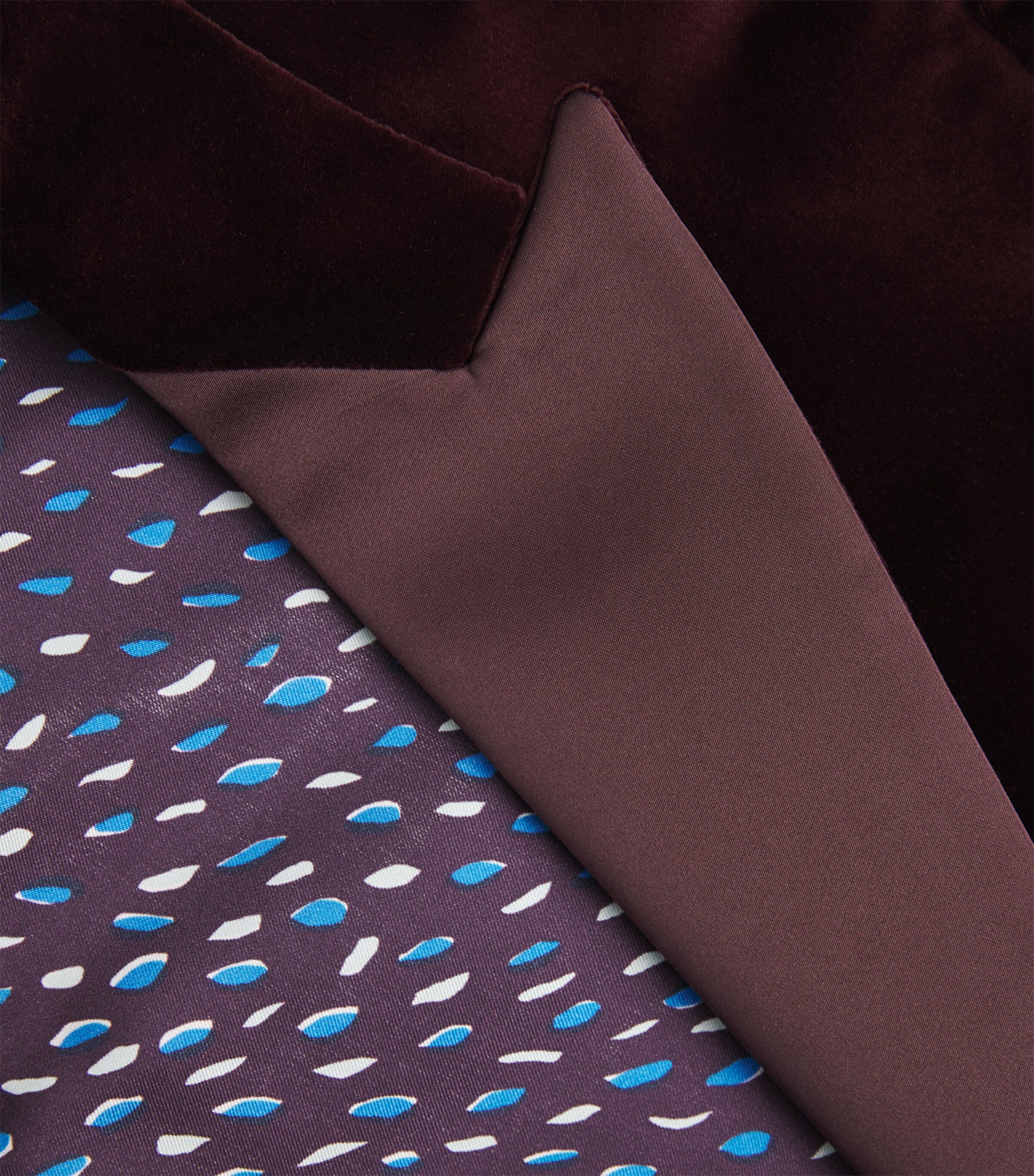 Paul Smith Mens Wool-Silk Blazer Red Alt Image 5