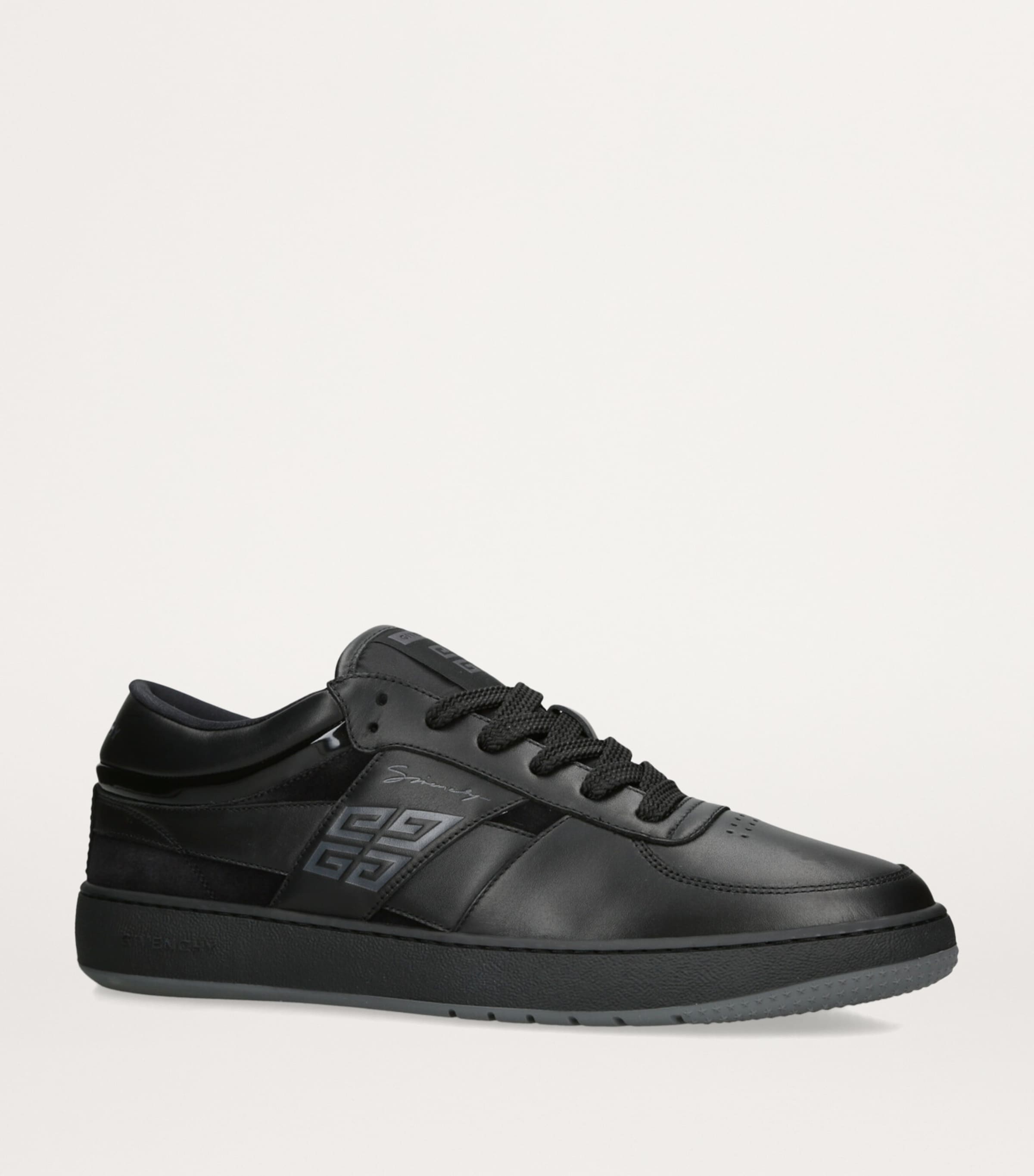 Leather G Move Sneakers BLACK Image 3