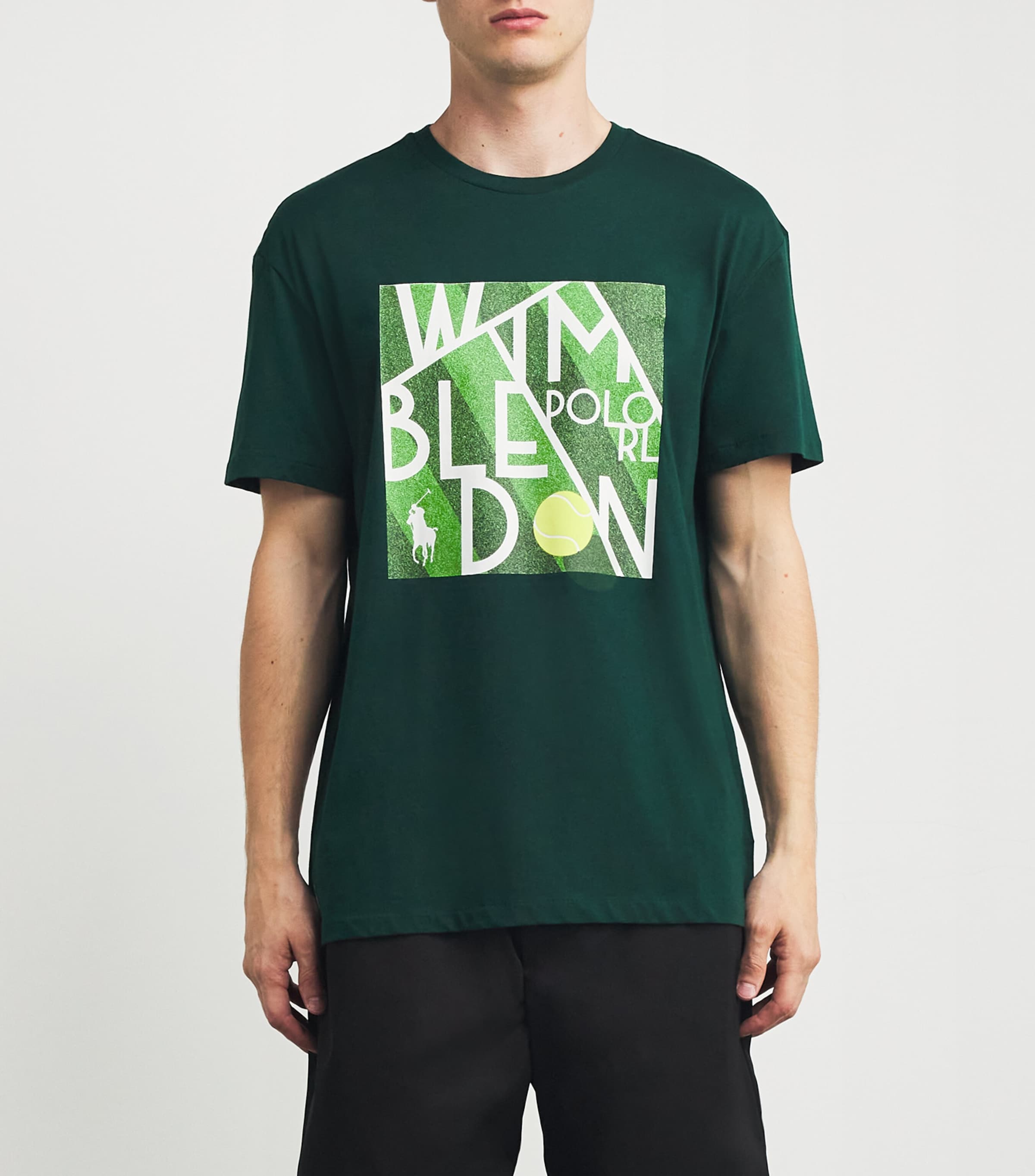 RLX Ralph Lauren Green x Wimbledon Graphic T-Shirt | Harrods US