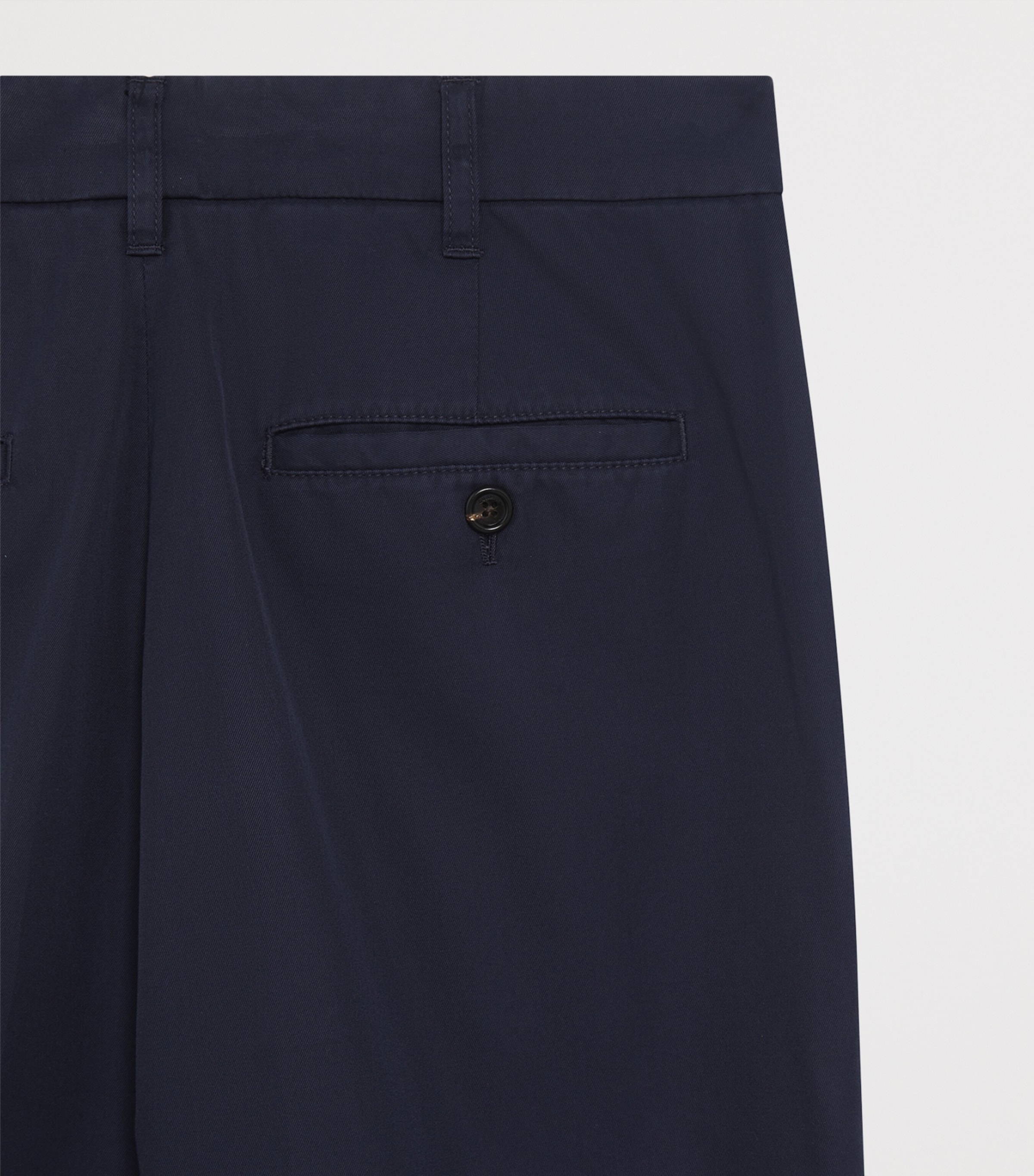 Cotton Gabardine Chinos 410NAVY Image 6