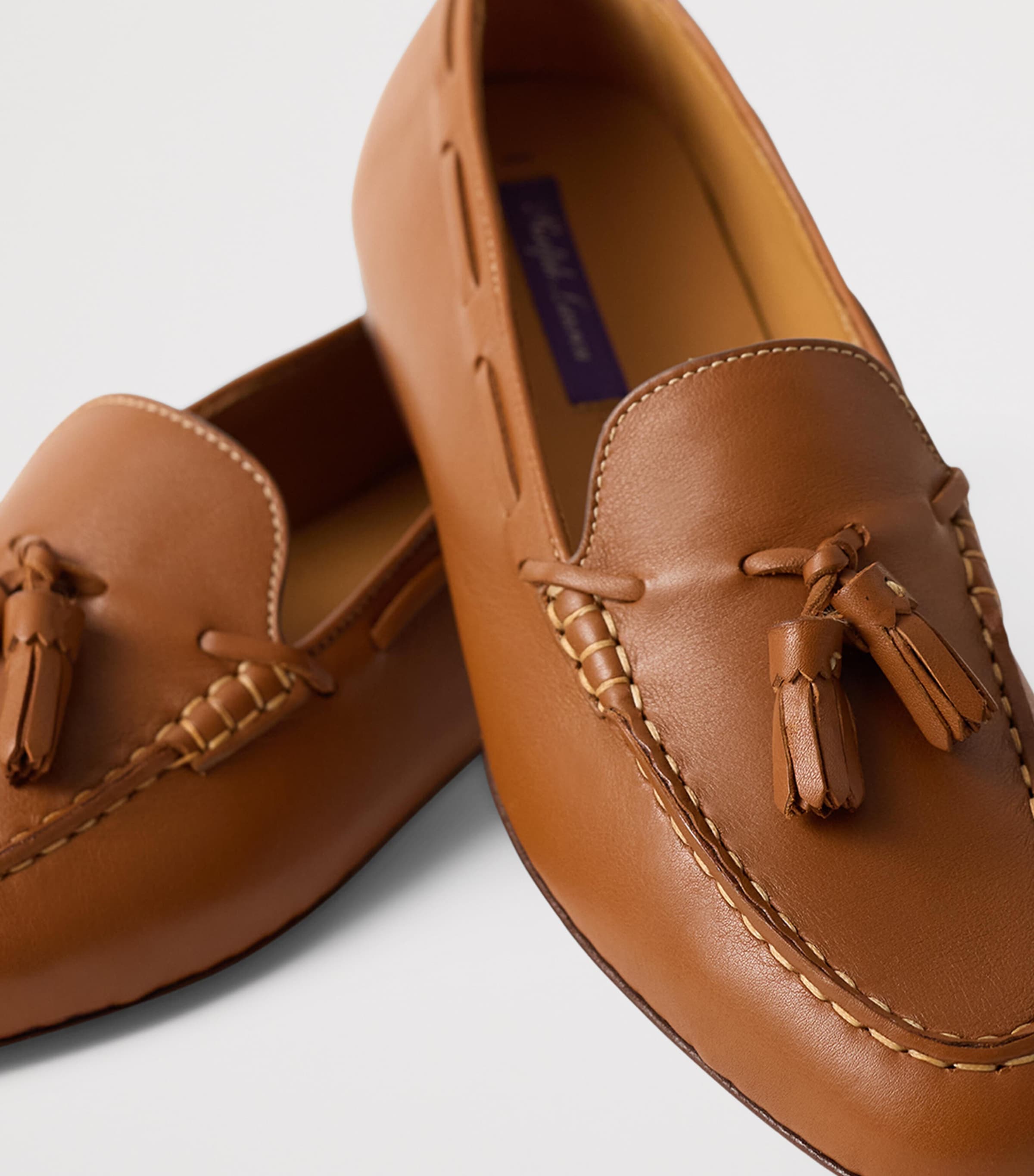 Calfskin Tassel Loafers LIGHT/PASTEL Image 2