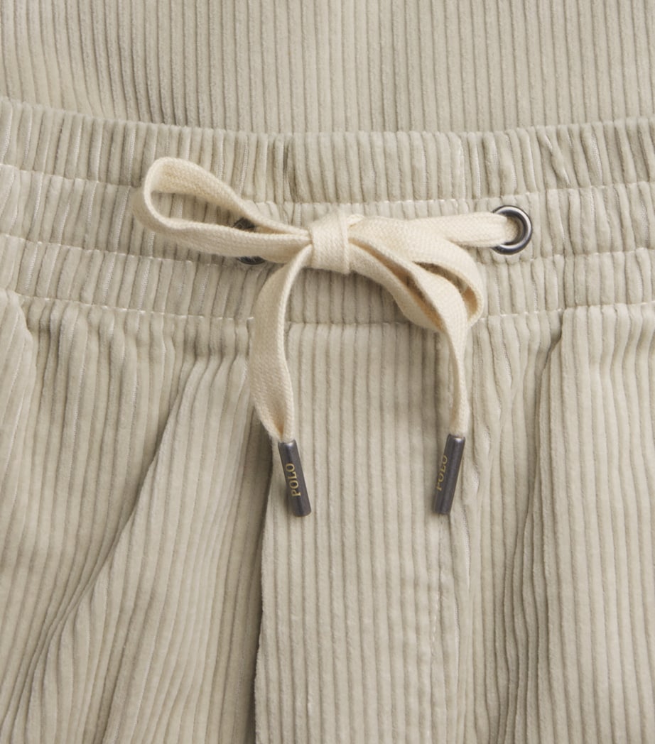Polo Ralph Lauren Mens Cotton Corduroy Prepster Shorts Khaki Stone Image 6