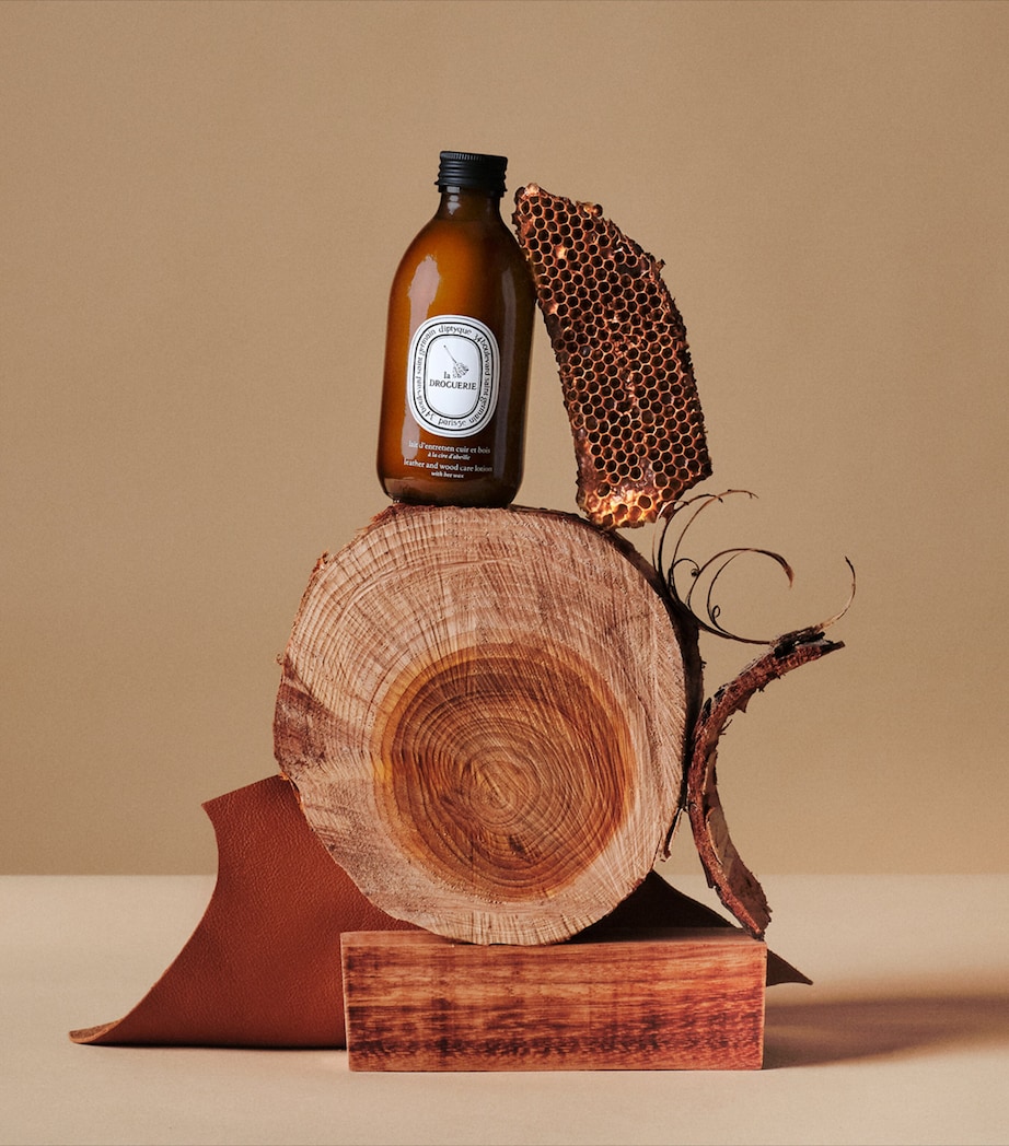 Leather and Wood Care Lotion with Beeswax (250ml) NO COLOUR Image 2