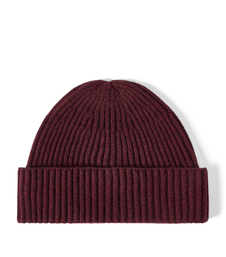 Brunello Cucinelli Cashmere Rib-Knit Beanie Image 1
