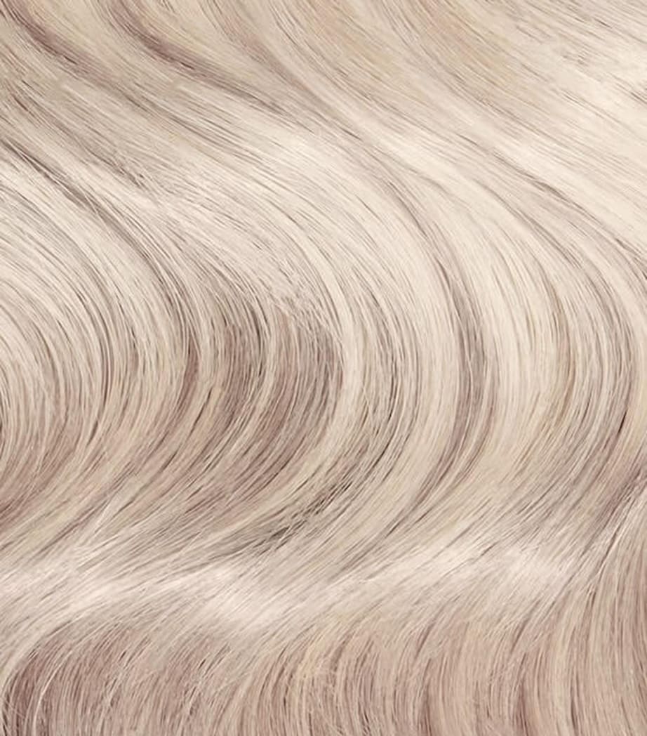 Beauty Works x Huda BARELY THERE Mix & Match Minis Clip-In Hair Extensions (20") ICED BLONDE Image 2