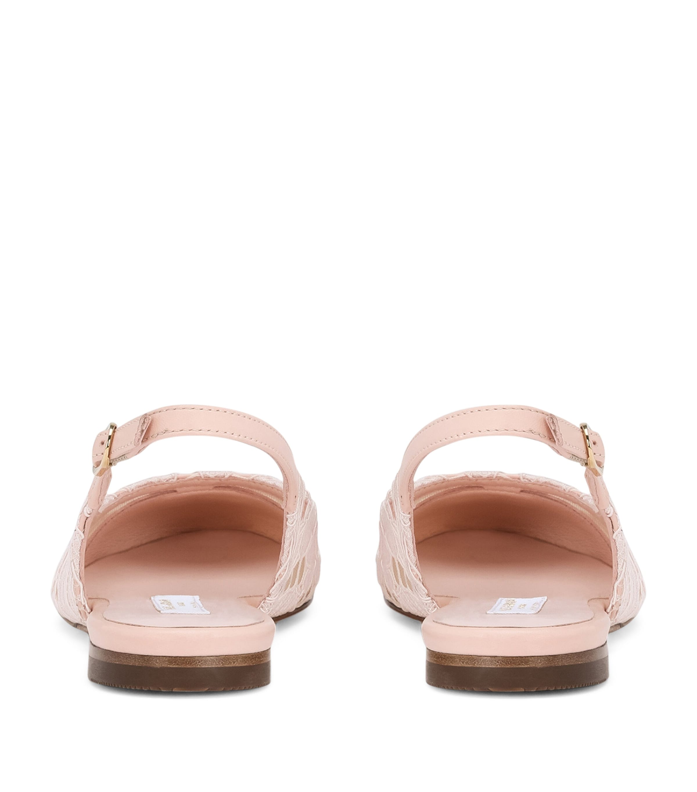 Lace DG Slingback Pumps 80403-PINK POWDER Image 2