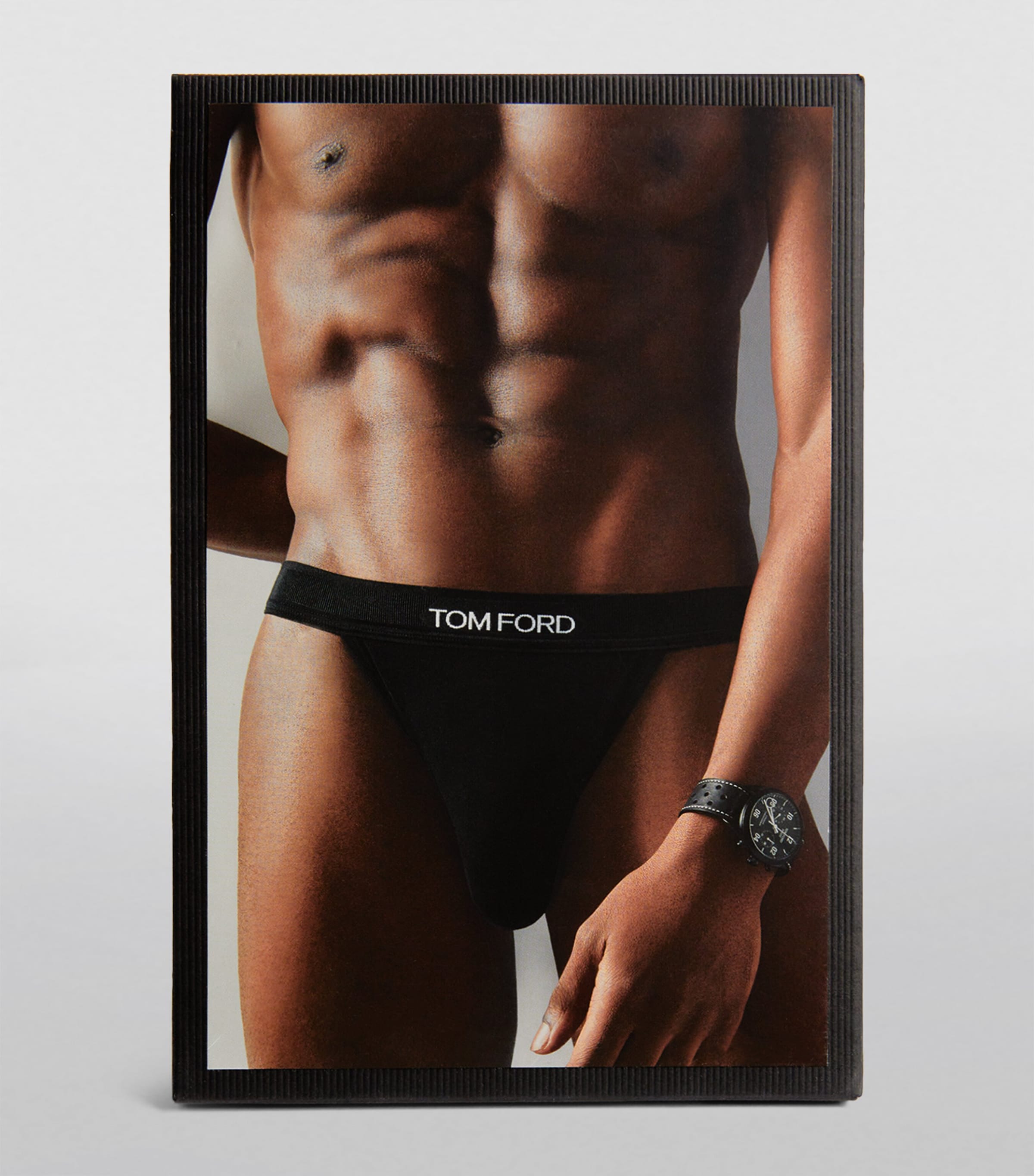 Logo Jock Strap 002 BLACK Image 4