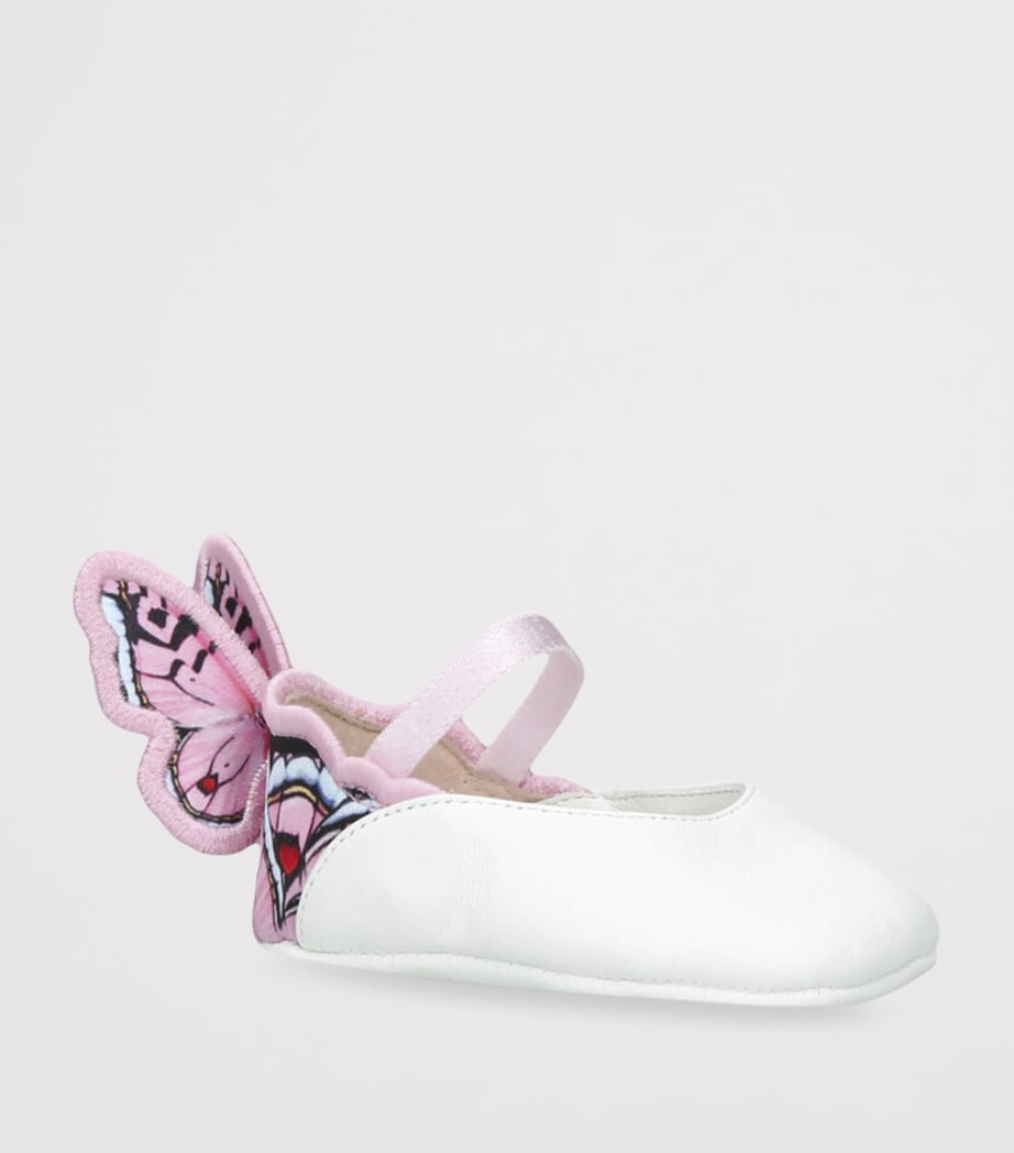 Sophia Webster Mini Leather Chiara Ballet Flats White/comb Image 3