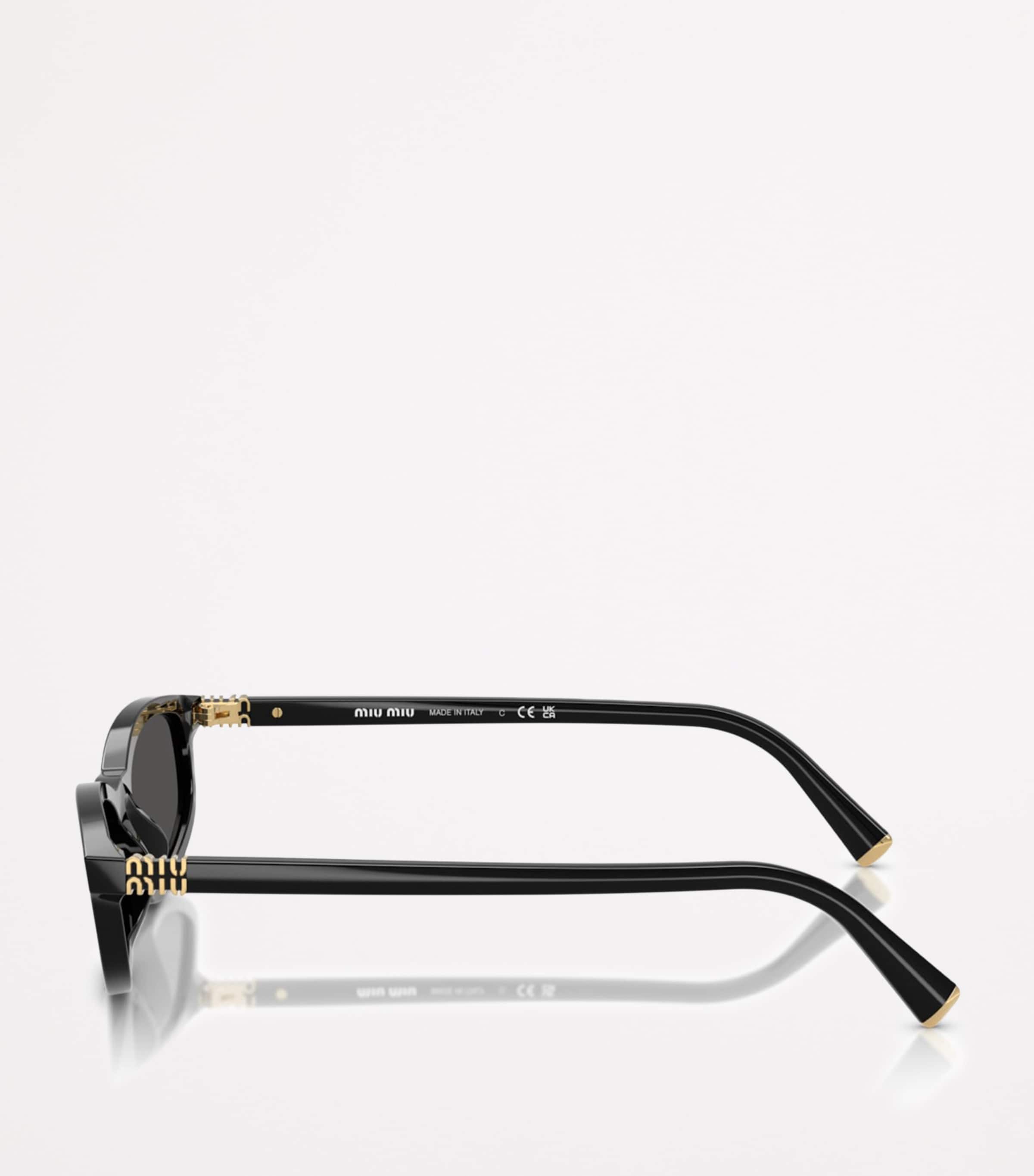 Acetate Oval Sunglasses 16K08Z Image 3