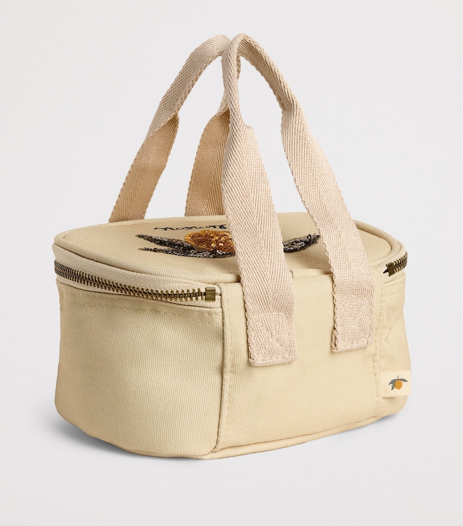 Mini Thermo Embellished Lunch Bag P00038LEMON Image 2