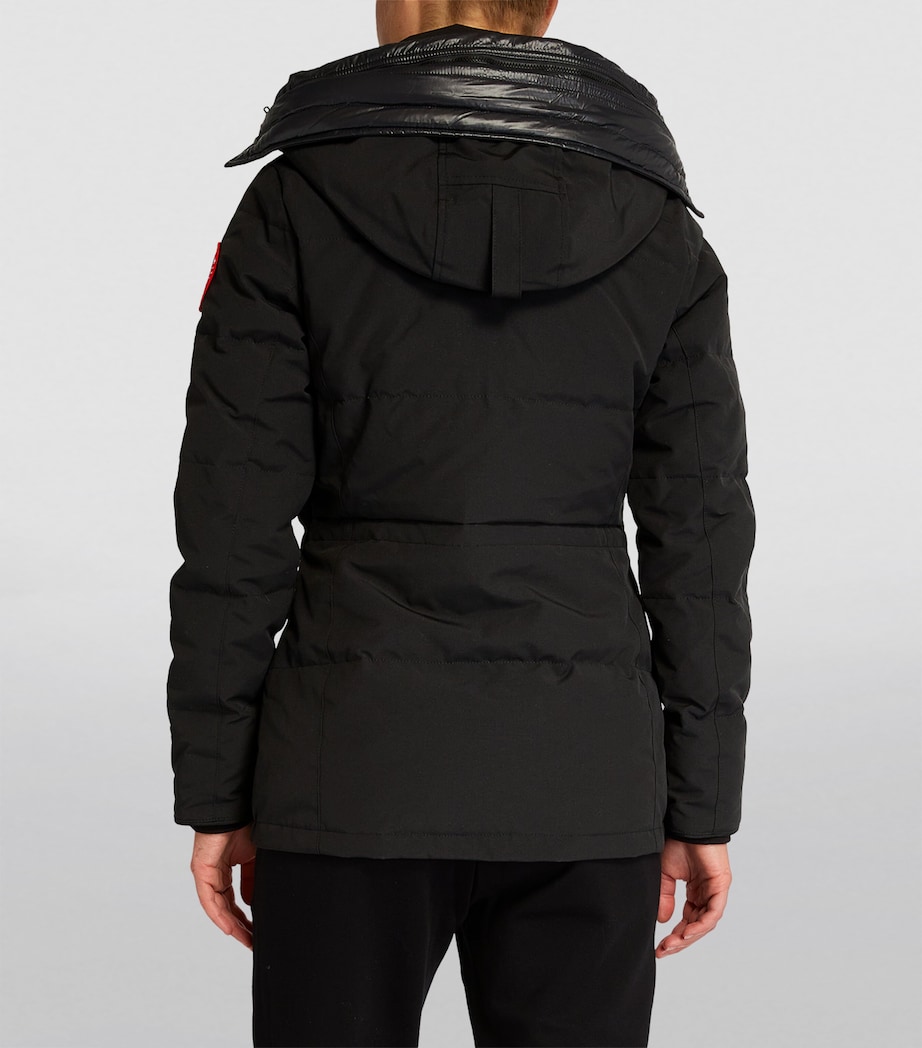 Down-Filled Chelsea Parka Coat 61 BLACK NOIR Image 4
