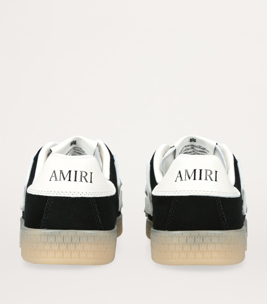 Suede Pacific Bones Low-Top Sneakers BLACK Image 2