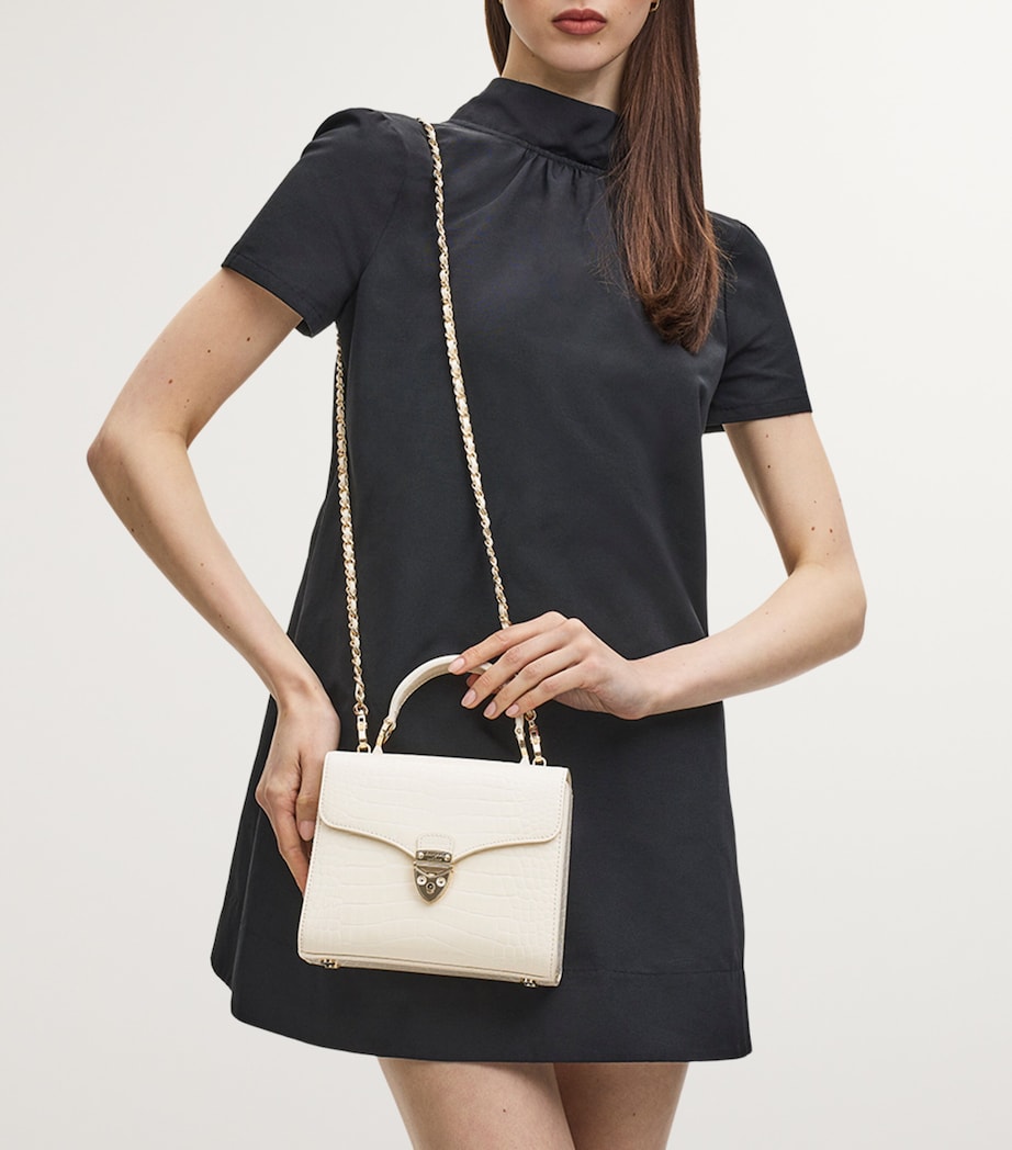 Midi Mayfair Top-Handle Bag IVORY Image 2