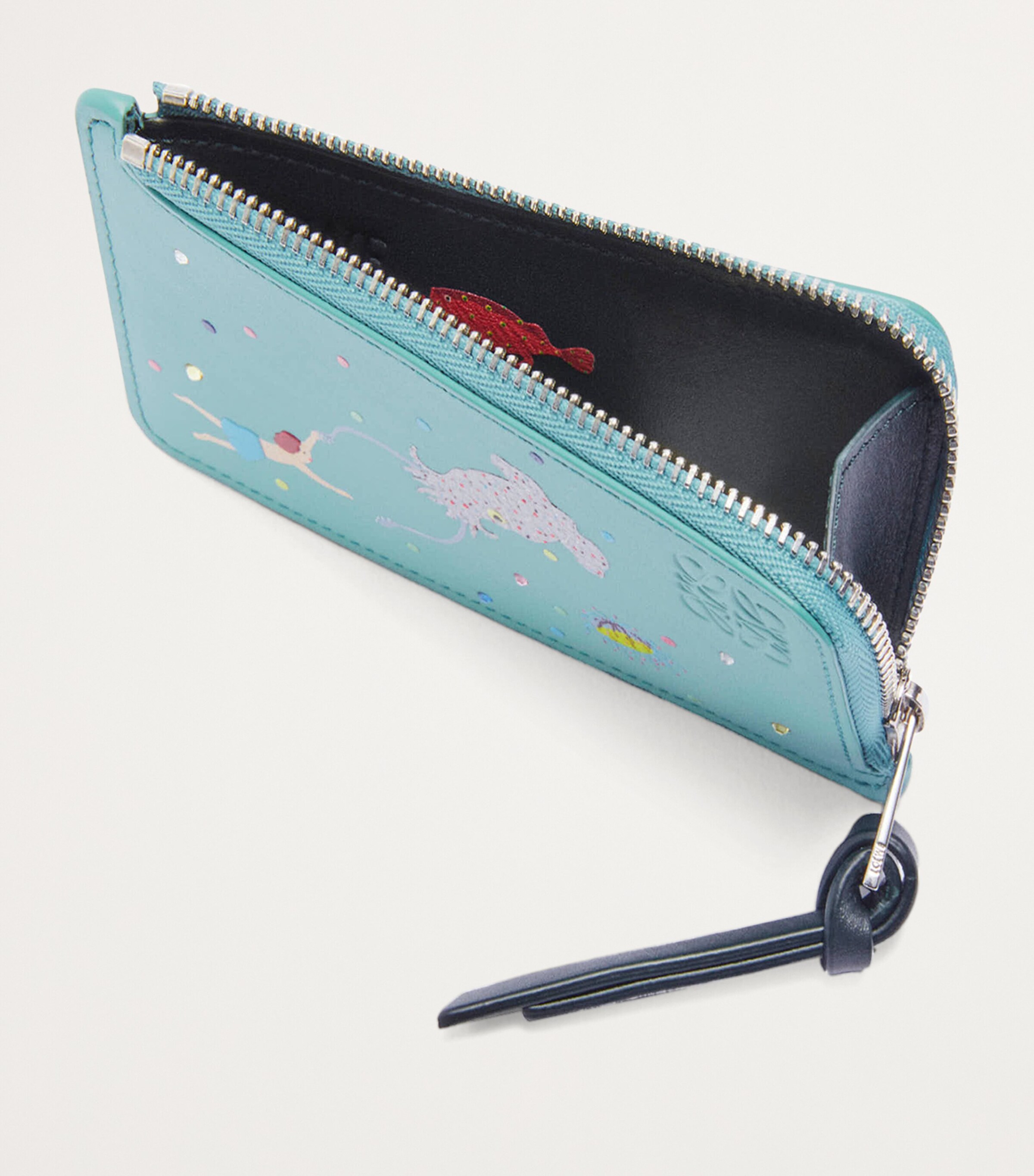 LOEWE Loewe x Suna Fujita カードホルダー Loewe x Suna Fujita Bunnies Card Holder in Napa Leather