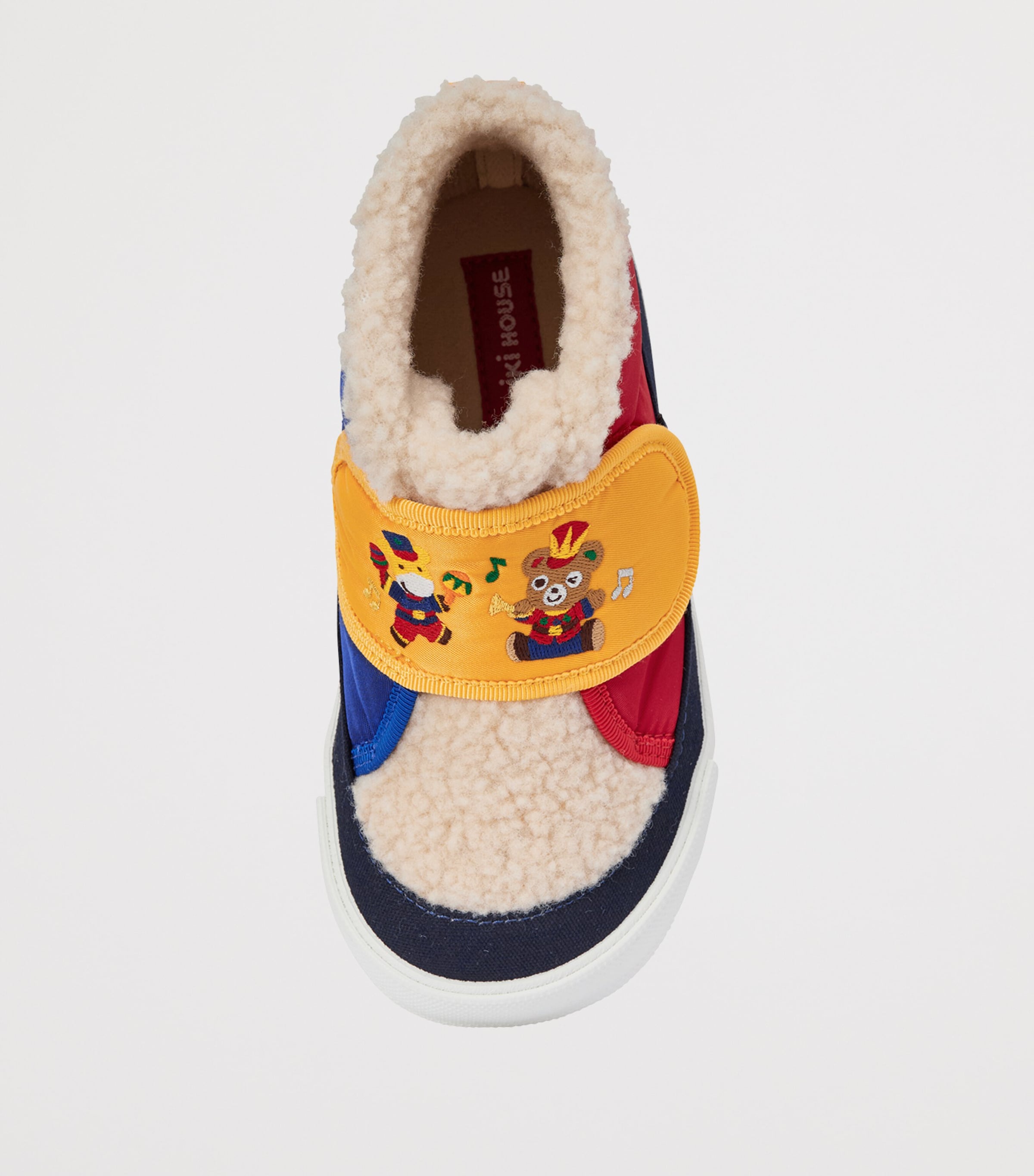 Miki House Embroidered Velcro Sneakers Image 8