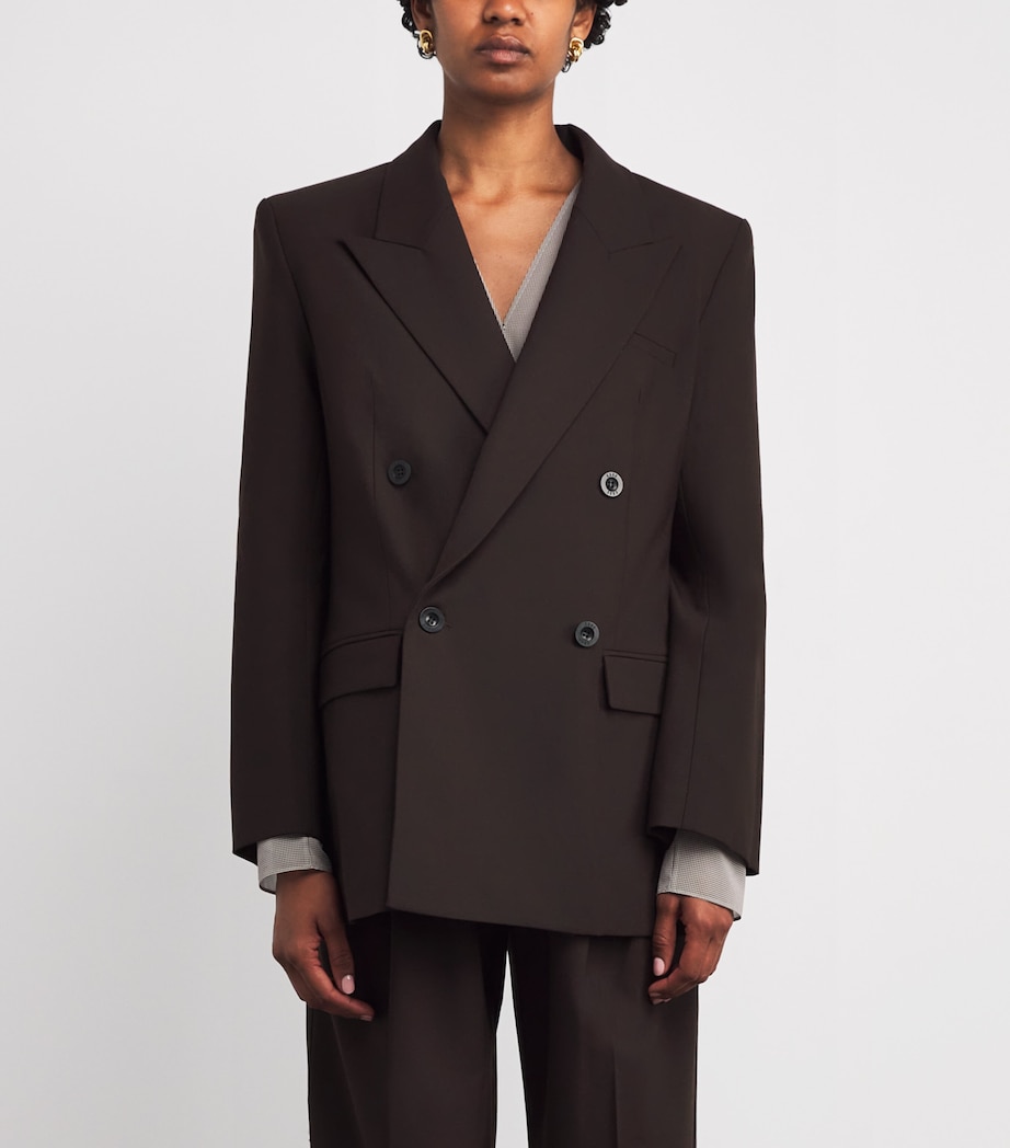Double-Breasted Onus Blazer ESPRESSO Image 3