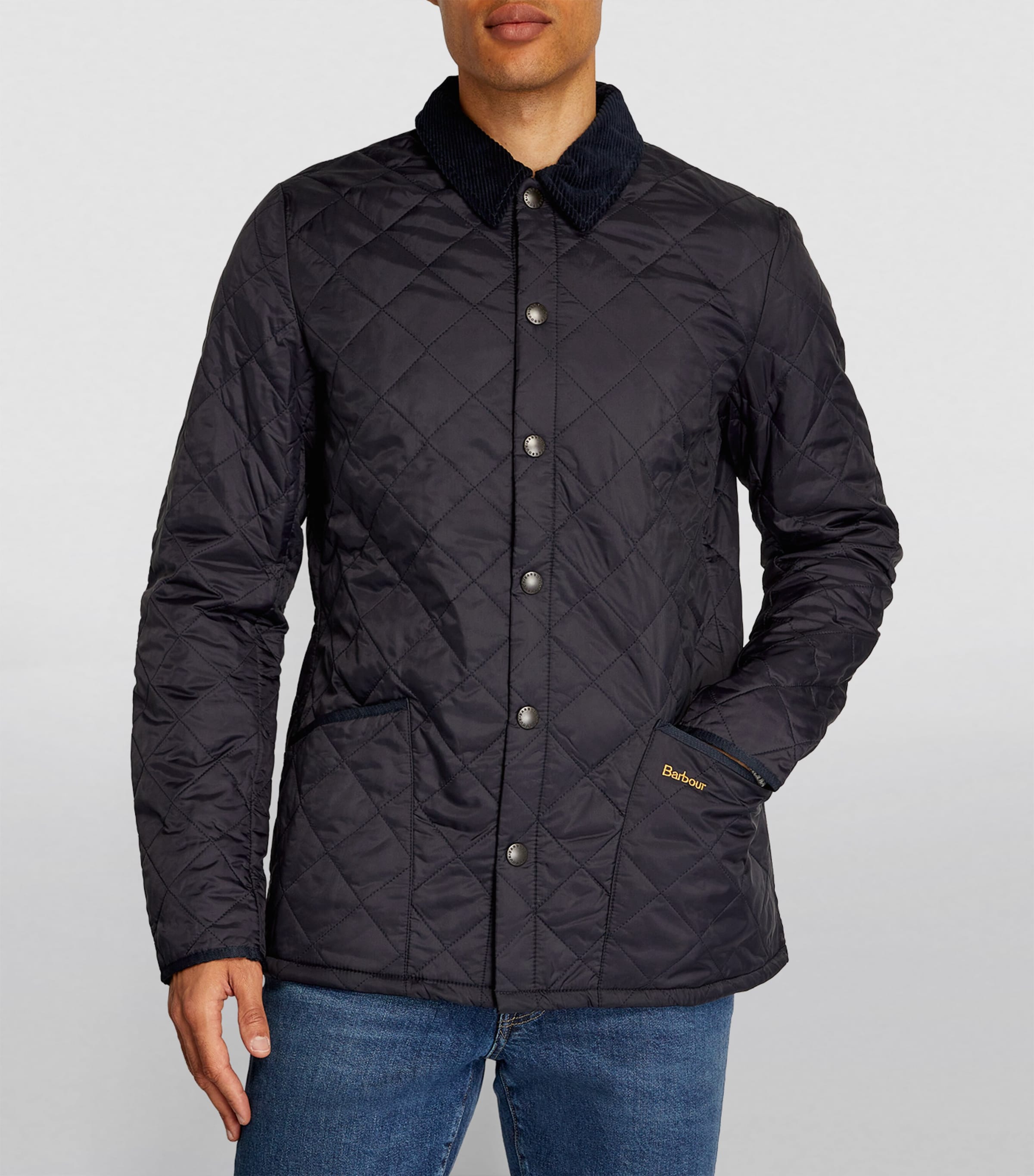 Heritage Liddesdale Quilted Jacket NAVY Image 2