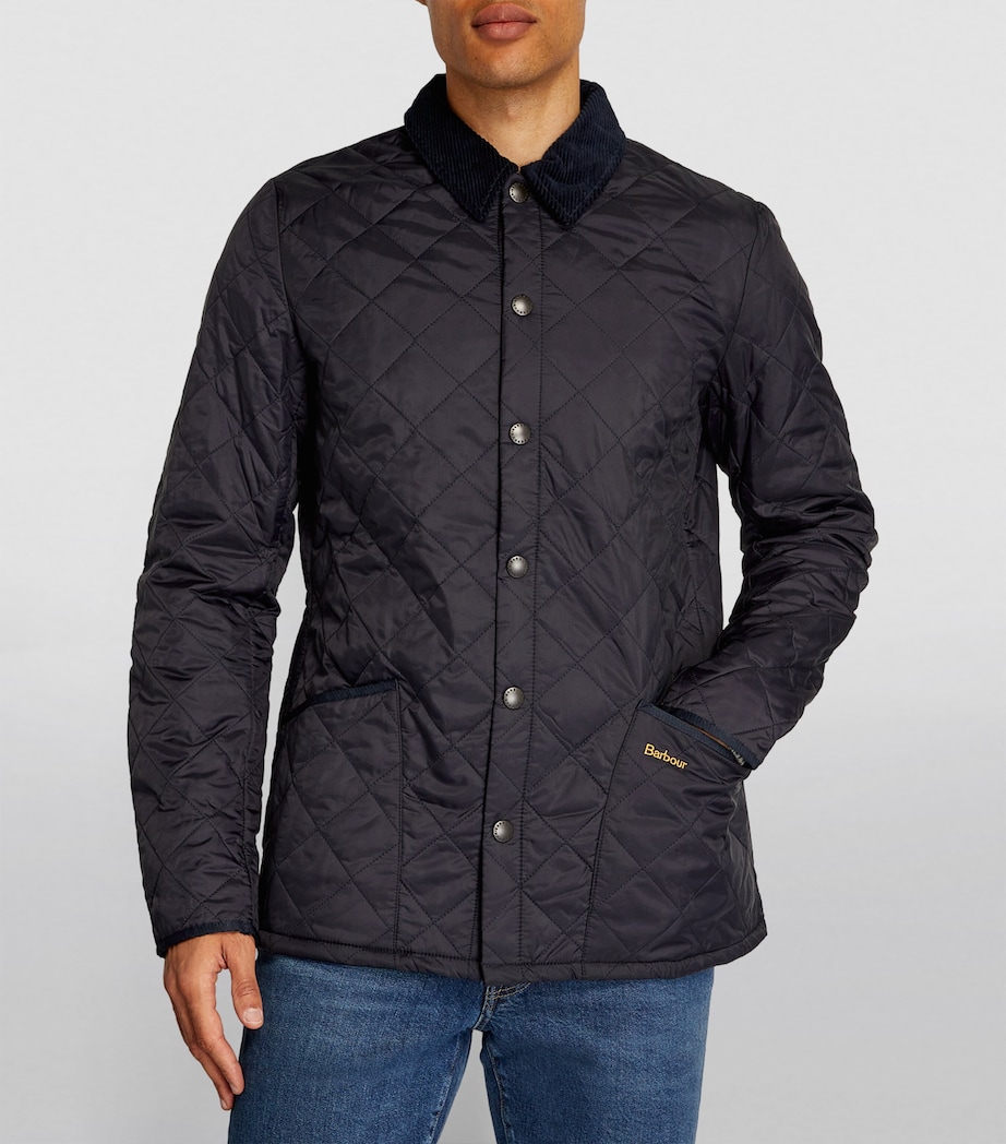 Heritage Liddesdale Quilted Jacket NAVY Image 2