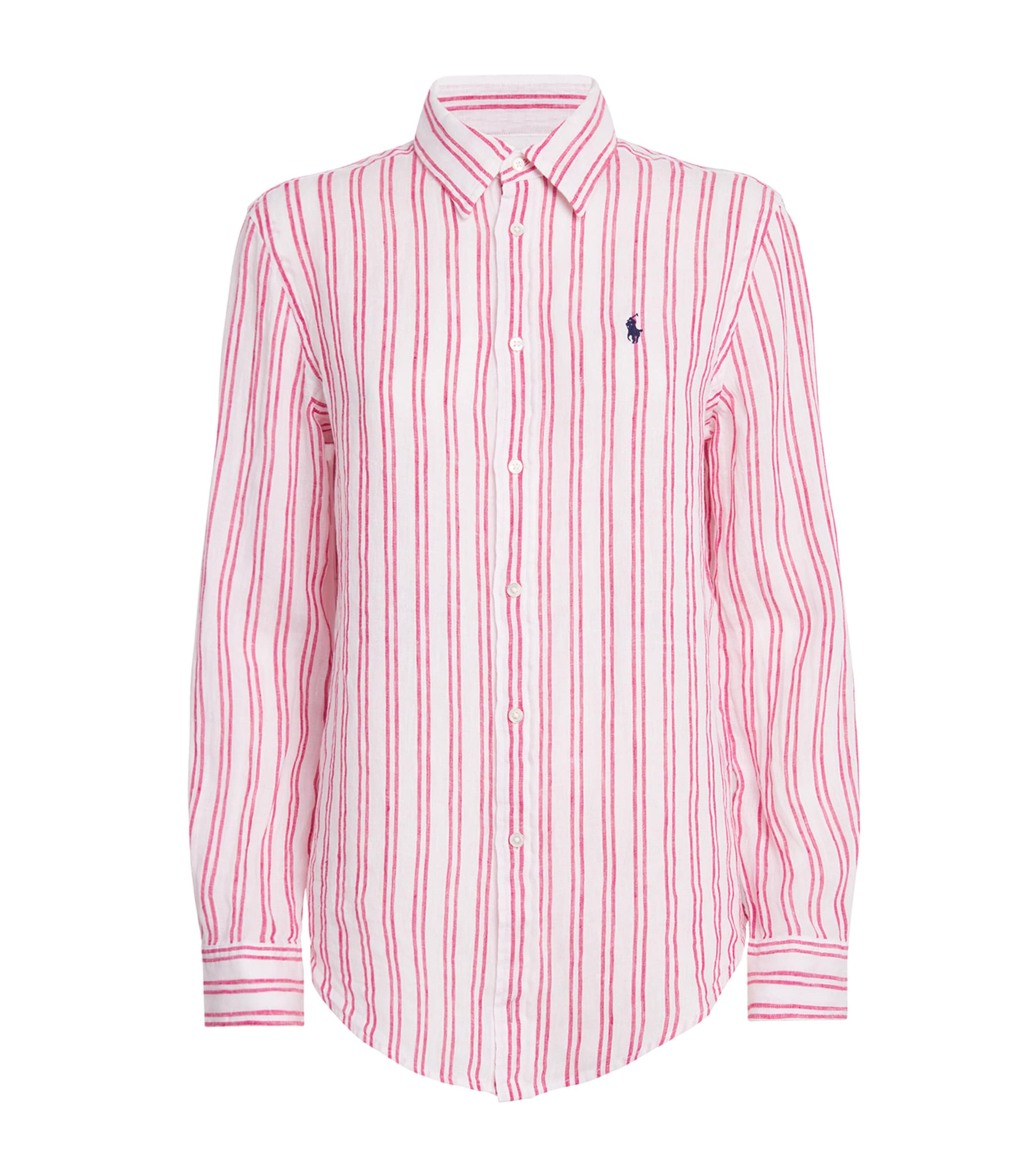 Polo Ralph Lauren Chemise À Rayures En Lin