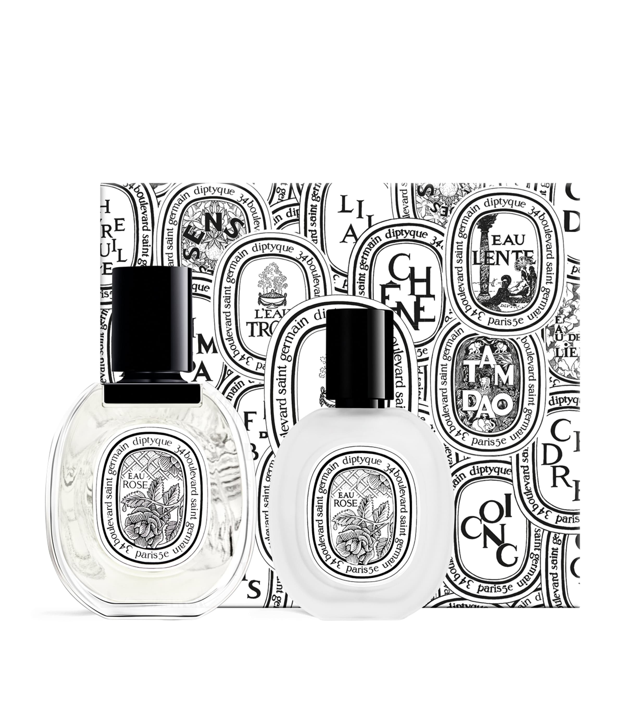 Diptyque Rose Eau Rose Eau de Toilette and Hair Mist Fragrance