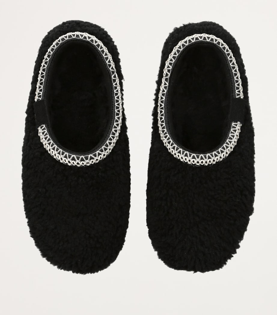 Sheepskin Tasman Maxi Curly Slippers BLACK Image 4