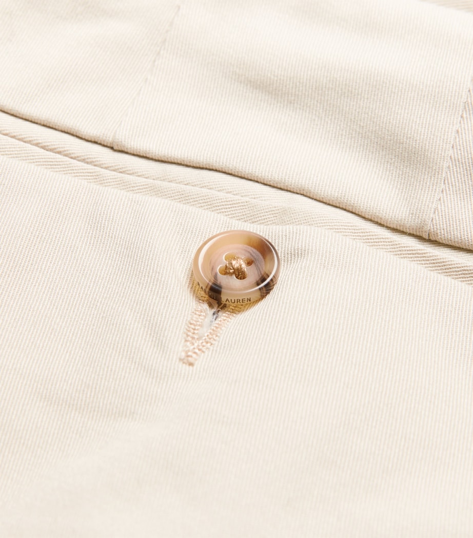 Stretch-Cotton Slim Chinos BASIC SAND Image 3