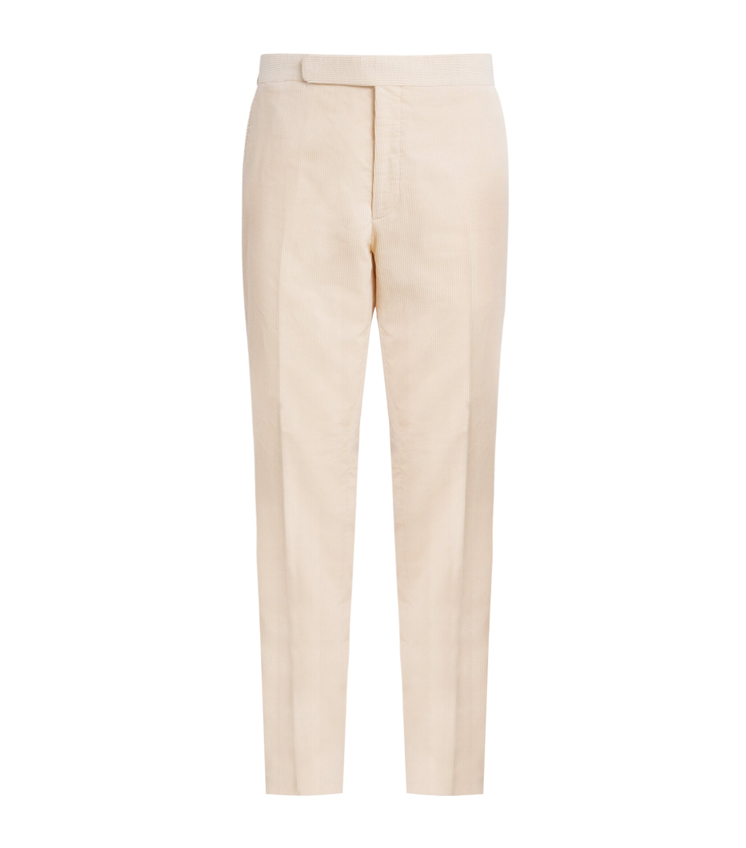 Ralph Lauren Purple Label Mens Corduroy Gregory Tailored Trousers New Classic Cream Image 1