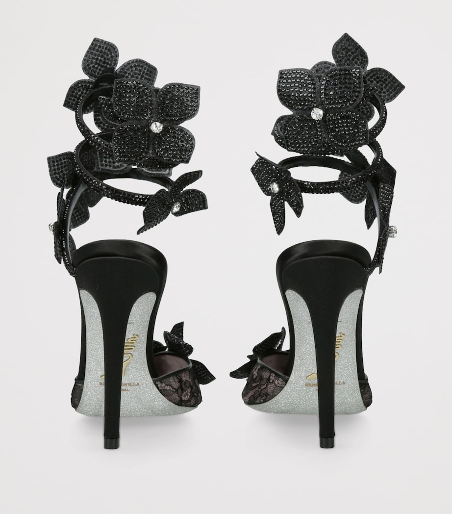 Embellished Floriane Pumps 105 BLACK Image 2