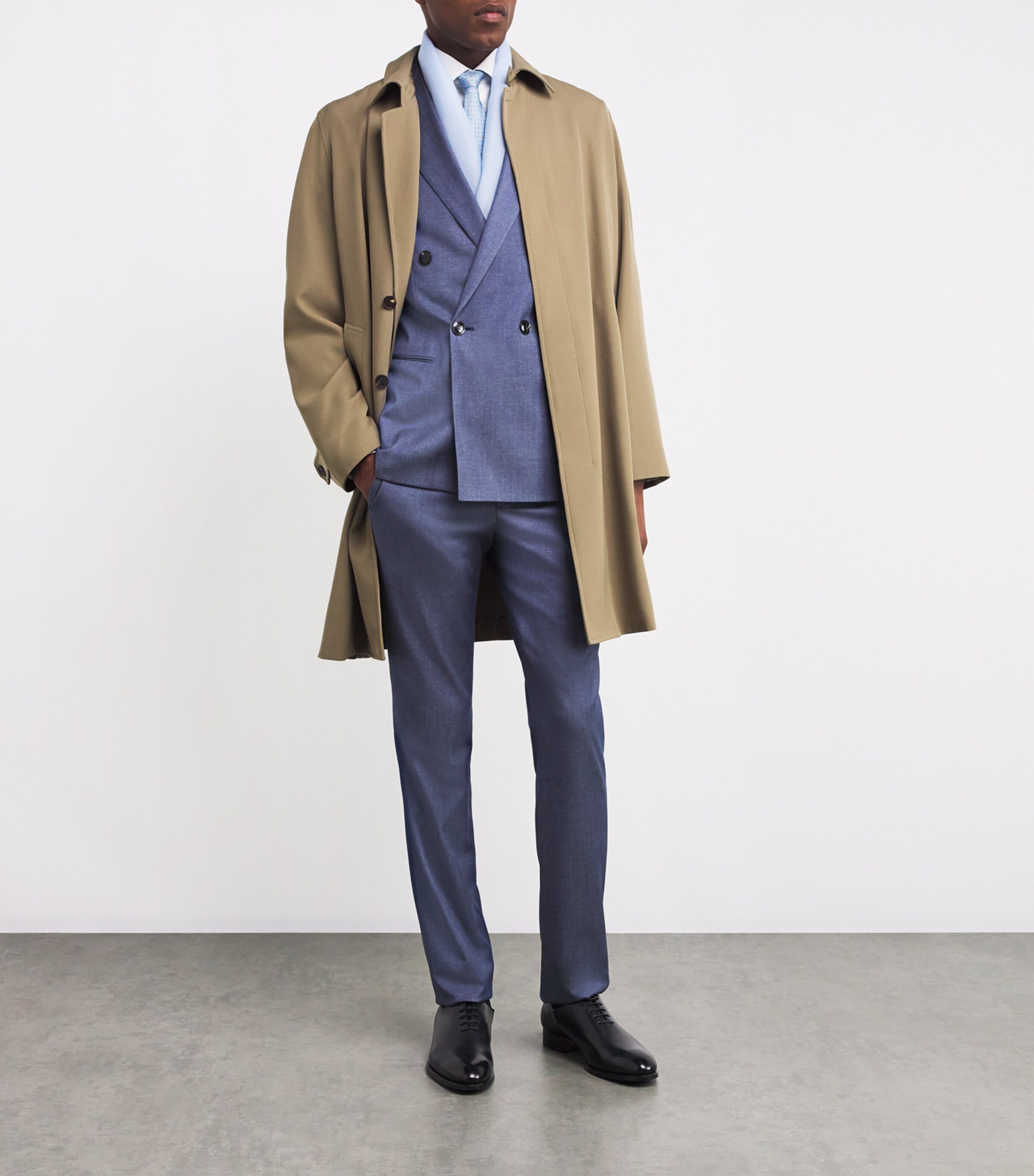 Linen-Silk Logo Scarf 4900 Image 2