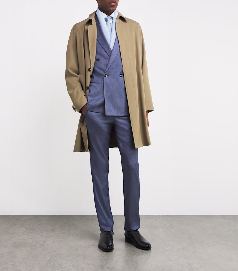 Linen-Silk Logo Scarf 4900 Image 2