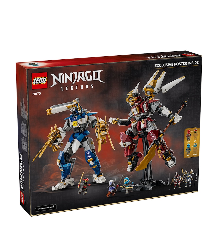 Lego NINJAGO The Twin Titan Mechs Building Toy 71870 Image 2