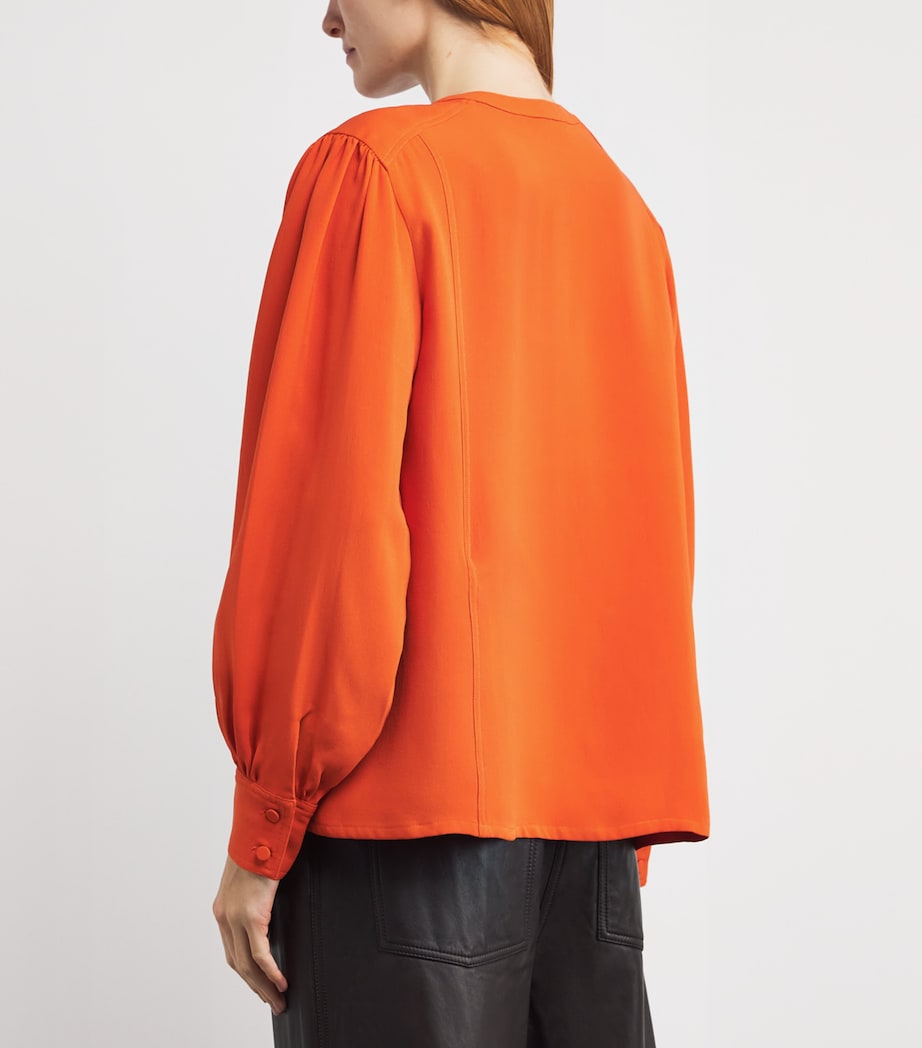 Silk Crepe Blouse A4012 Image 4