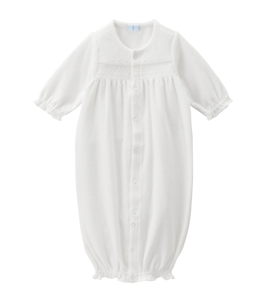 Miki House Embroidered Playsuit (1 Month) Image 1
