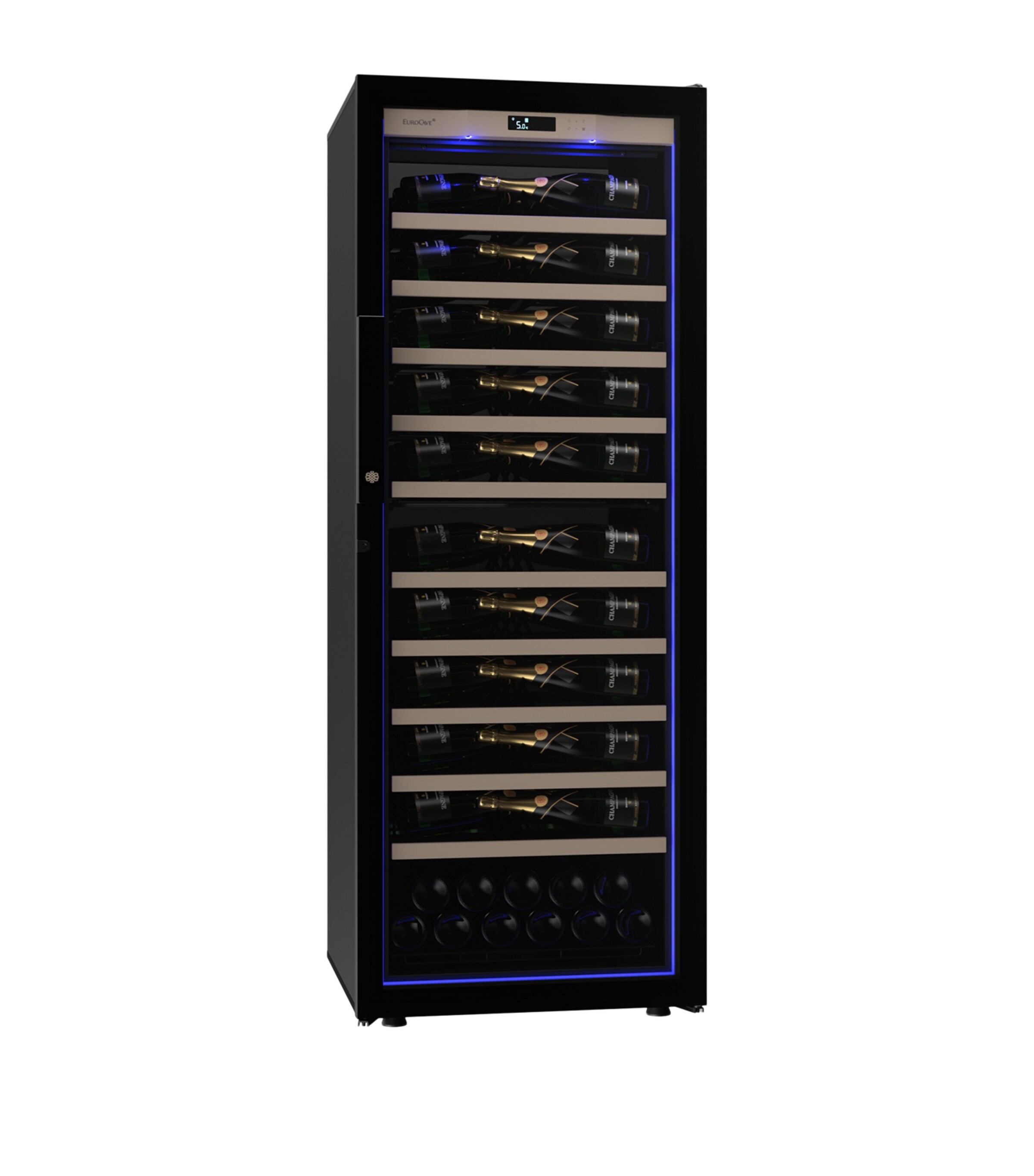 Large Single-Temperature Champagne Cabinet NO COLOUR Image 2