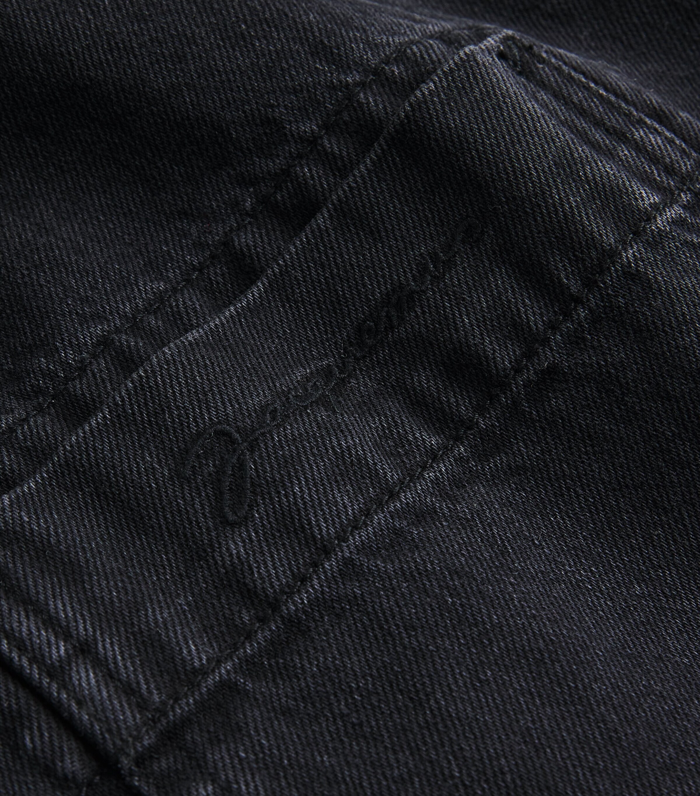 Jacquemus Mens Denim Shirt Jacket Black Image 4