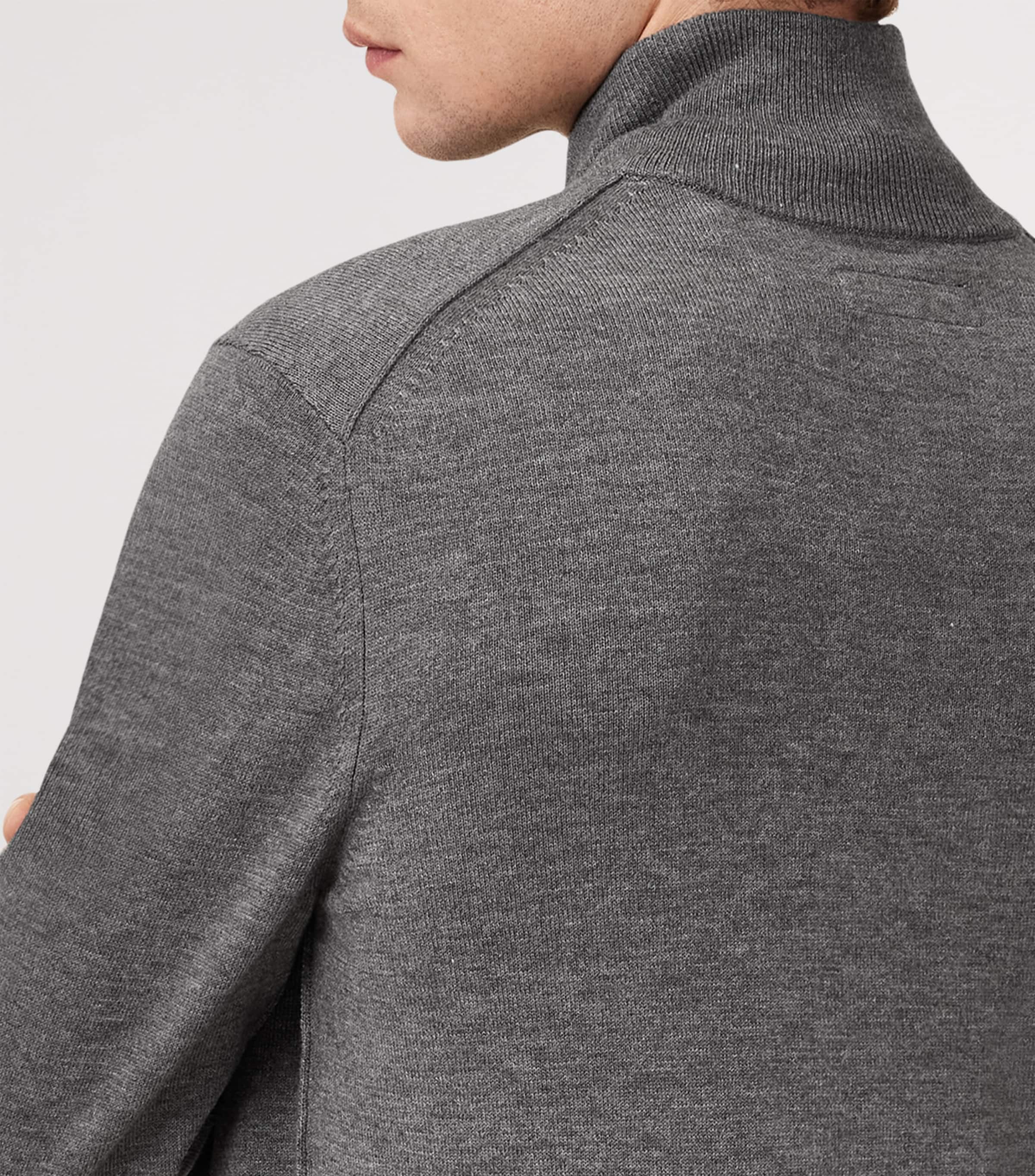 Kilburn Quarter-Zip Sweater MONUMENT GREY Image 6