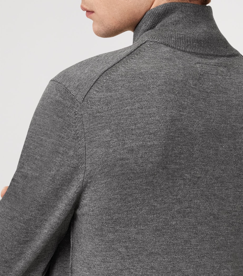 Kilburn Quarter-Zip Sweater MONUMENT GREY Image 6
