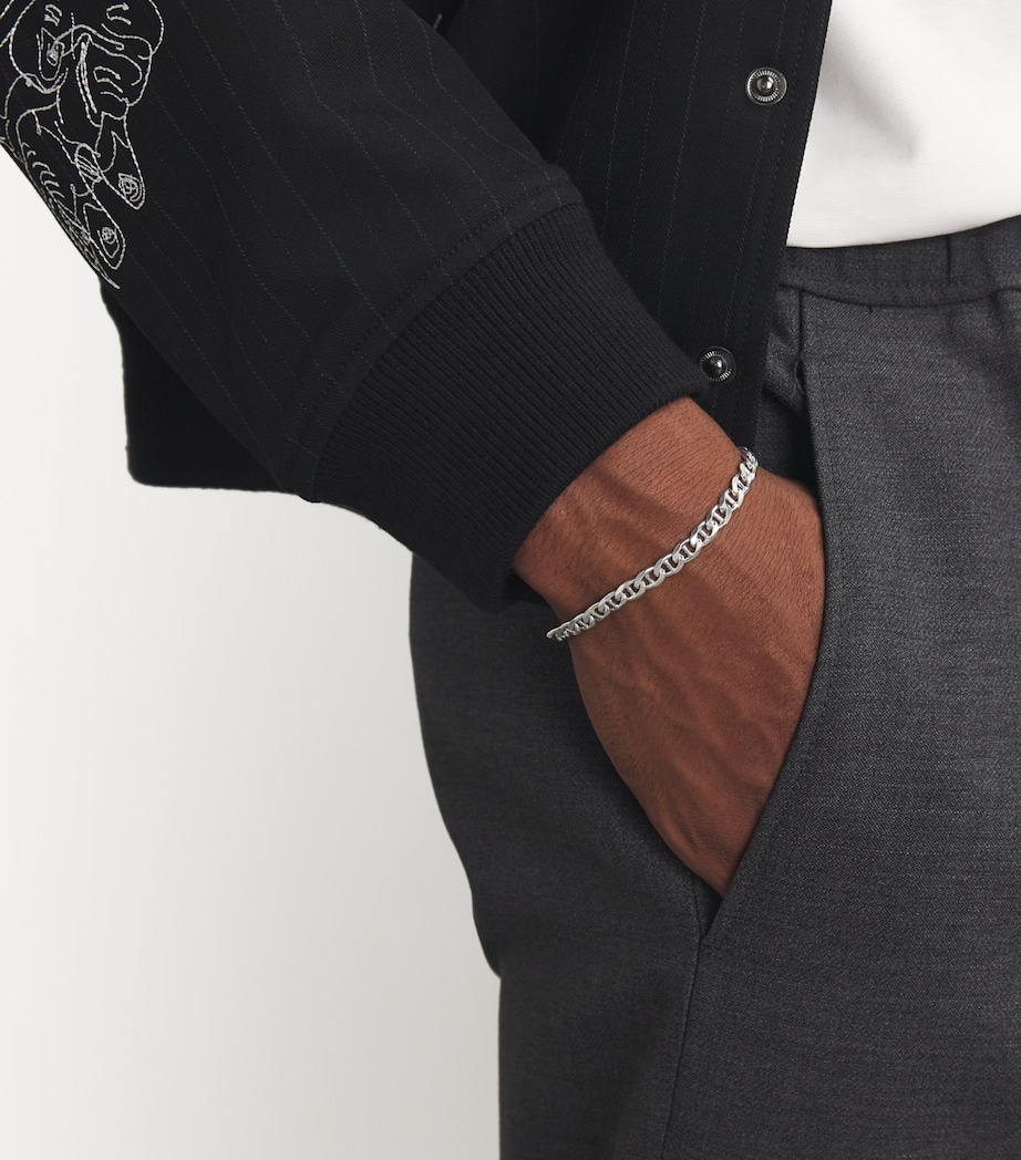 Sterling Silver Cable Bracelet NA Image 5