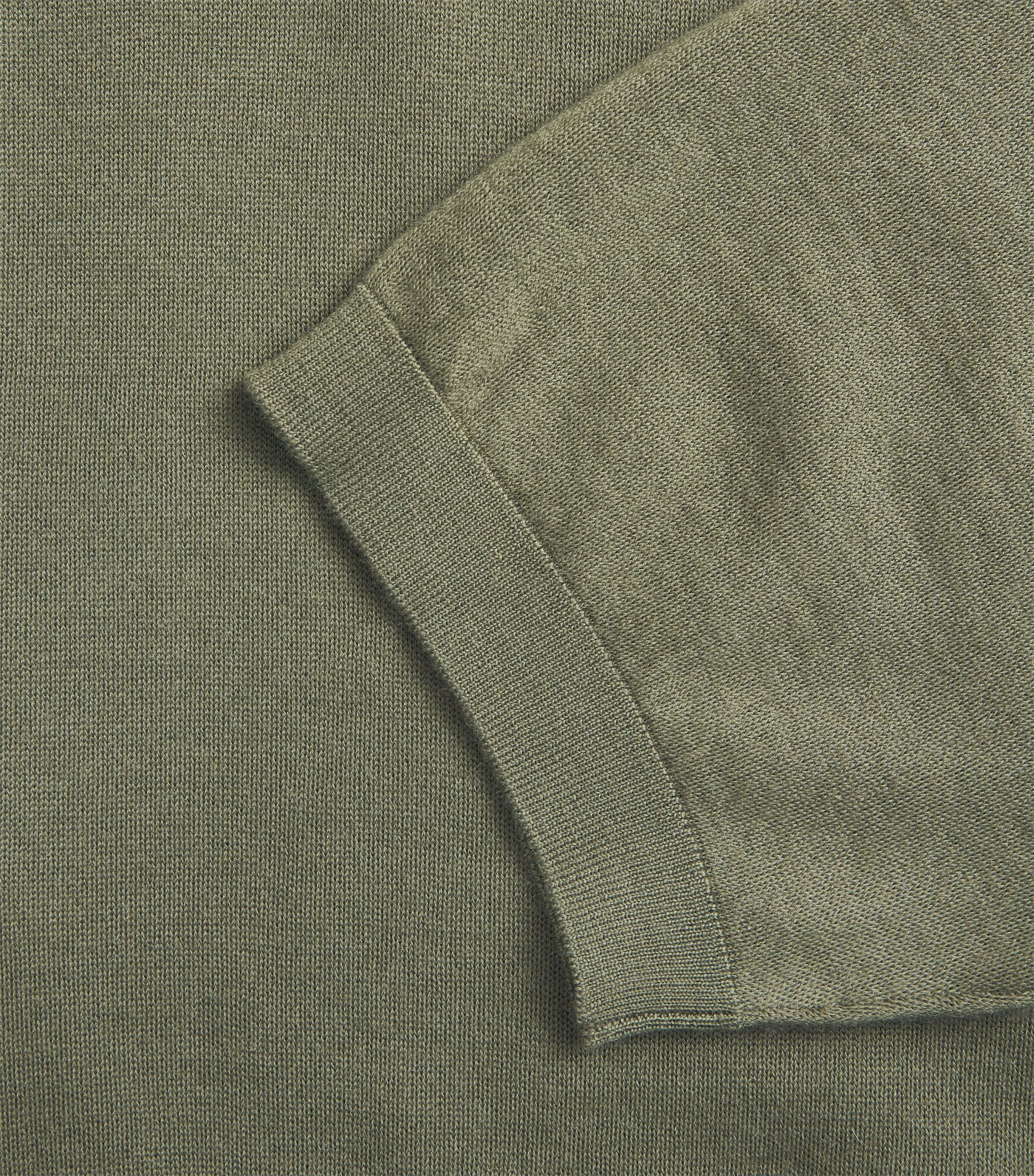 Colombo Mens Cashmere T-Shirt Green Image 6
