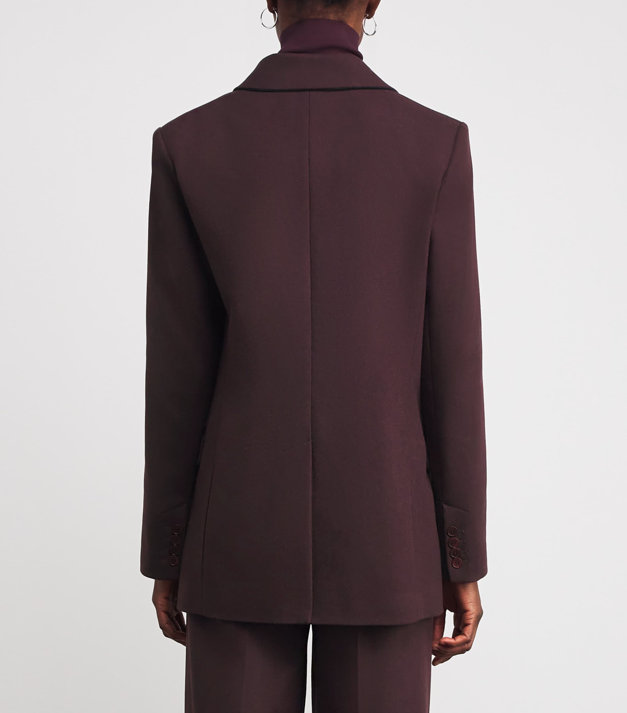 Virgin Wool Valery Blazer MARASCHINO Image 4