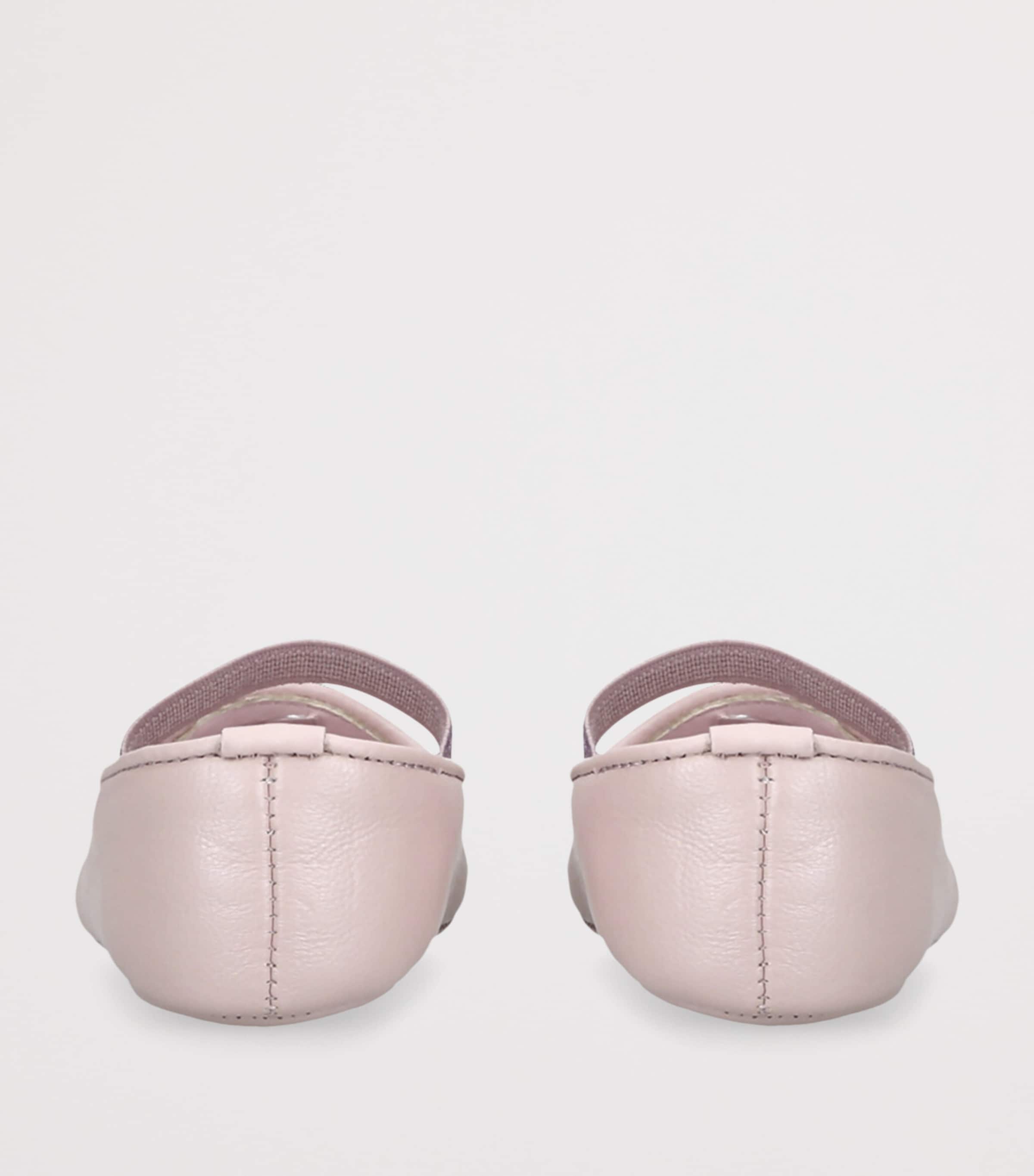 Sophia Webster Mini Leather Butterfly Ballet Flats Pale Pink Image 2